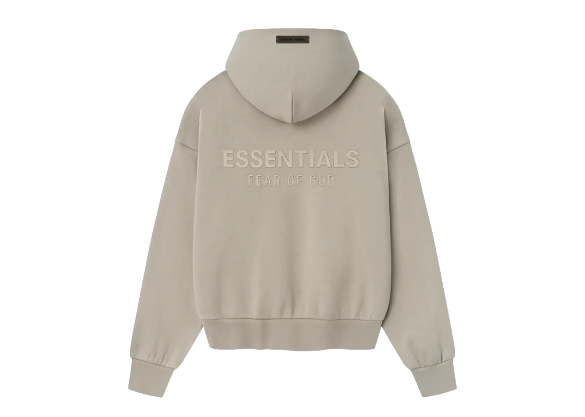 Fear of God Essentials Classic Fit Fleece Hoodie Timber - photo 2