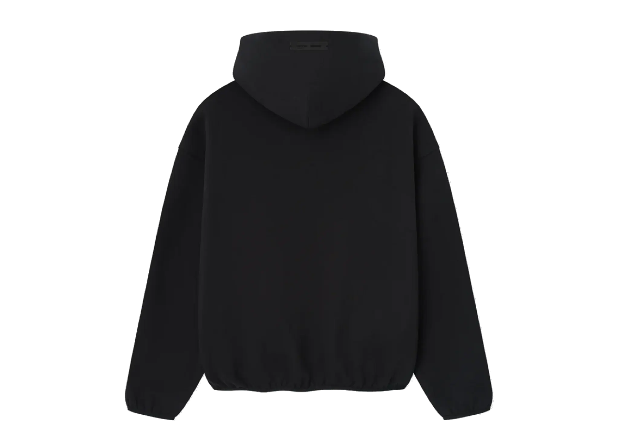 Fear Of God Essentials Modern Fit Fleece Hoodie Jet Black - photo 2