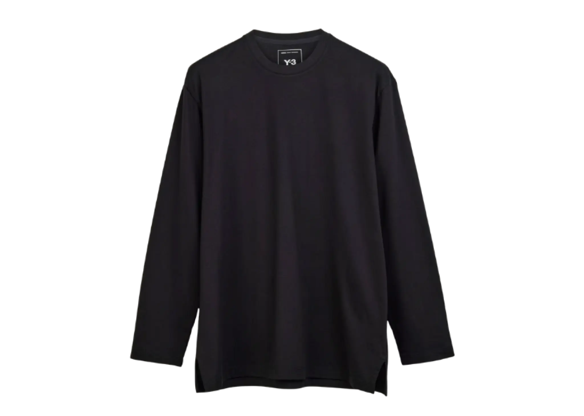 Adidas Y-3 Graphic Long Sleeve Long Sleeve Top Black
