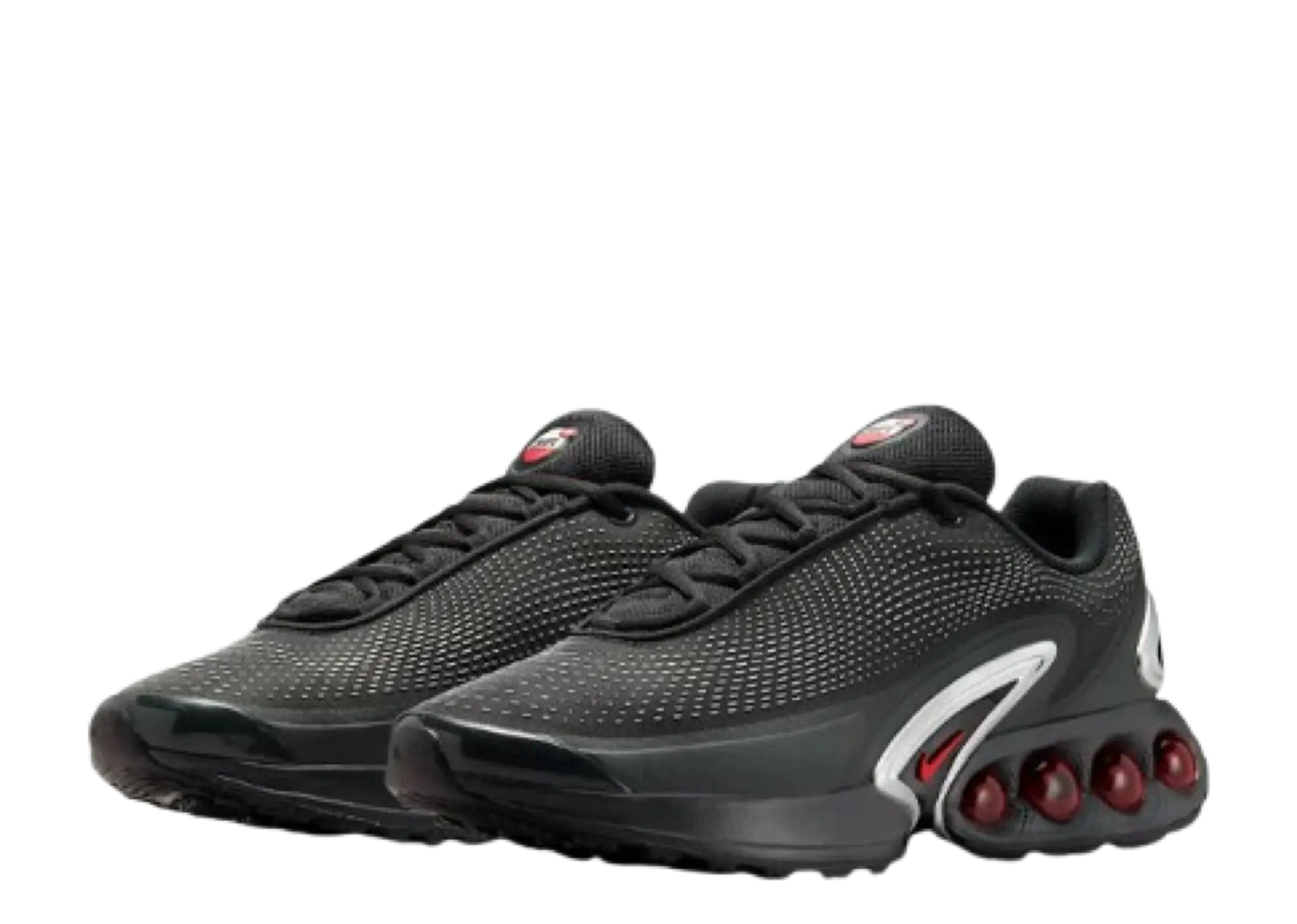 Nike Air Max Dn Black Metallic Silver Red - photo 2
