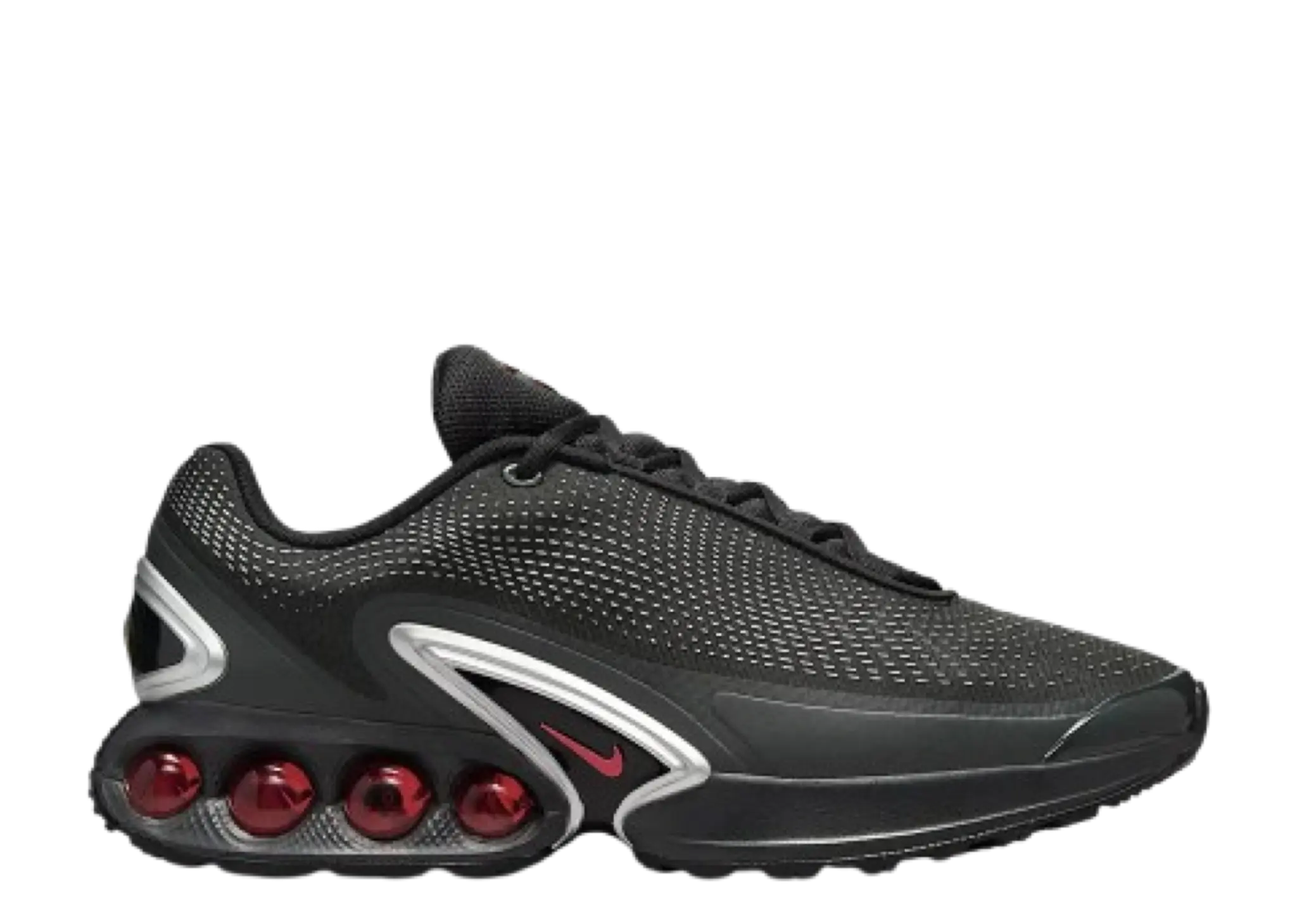 Nike Air Max Dn Black Metallic Silver Red