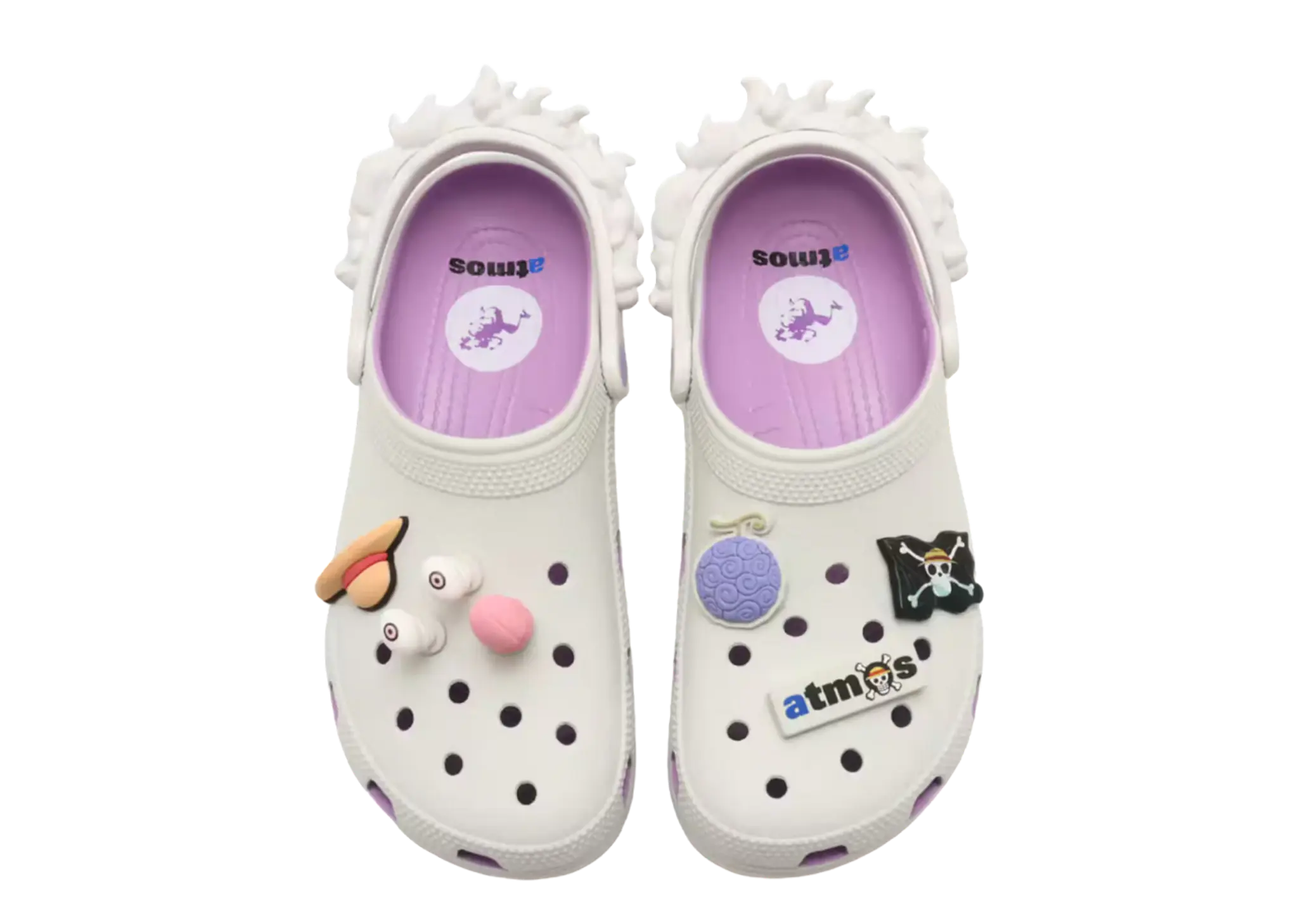 Crocs Classic Clog ONE PIECE x atmos Luffy Gear 5 - photo 3