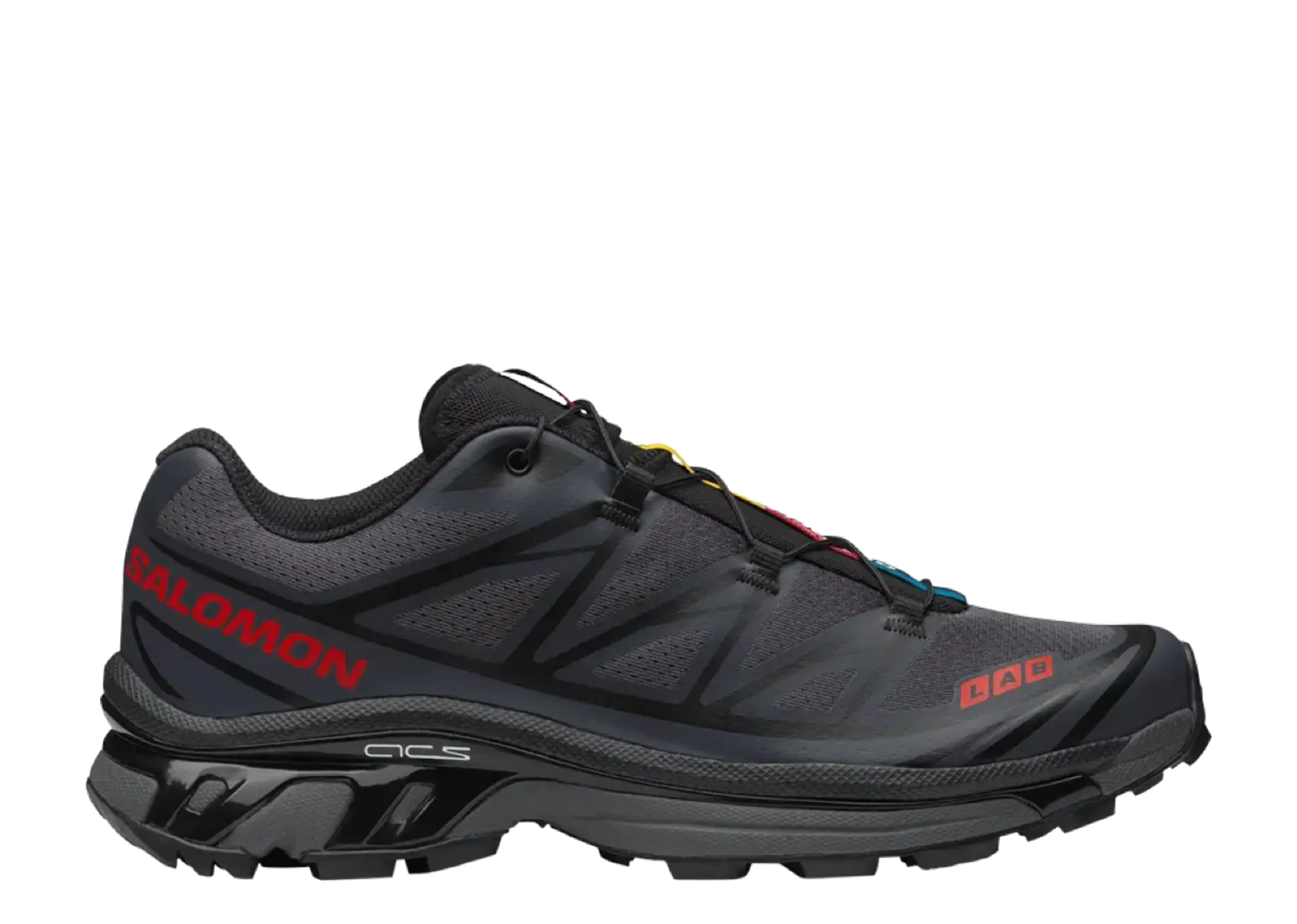 Salomon XT-6 JJJJound Black Fiery Red