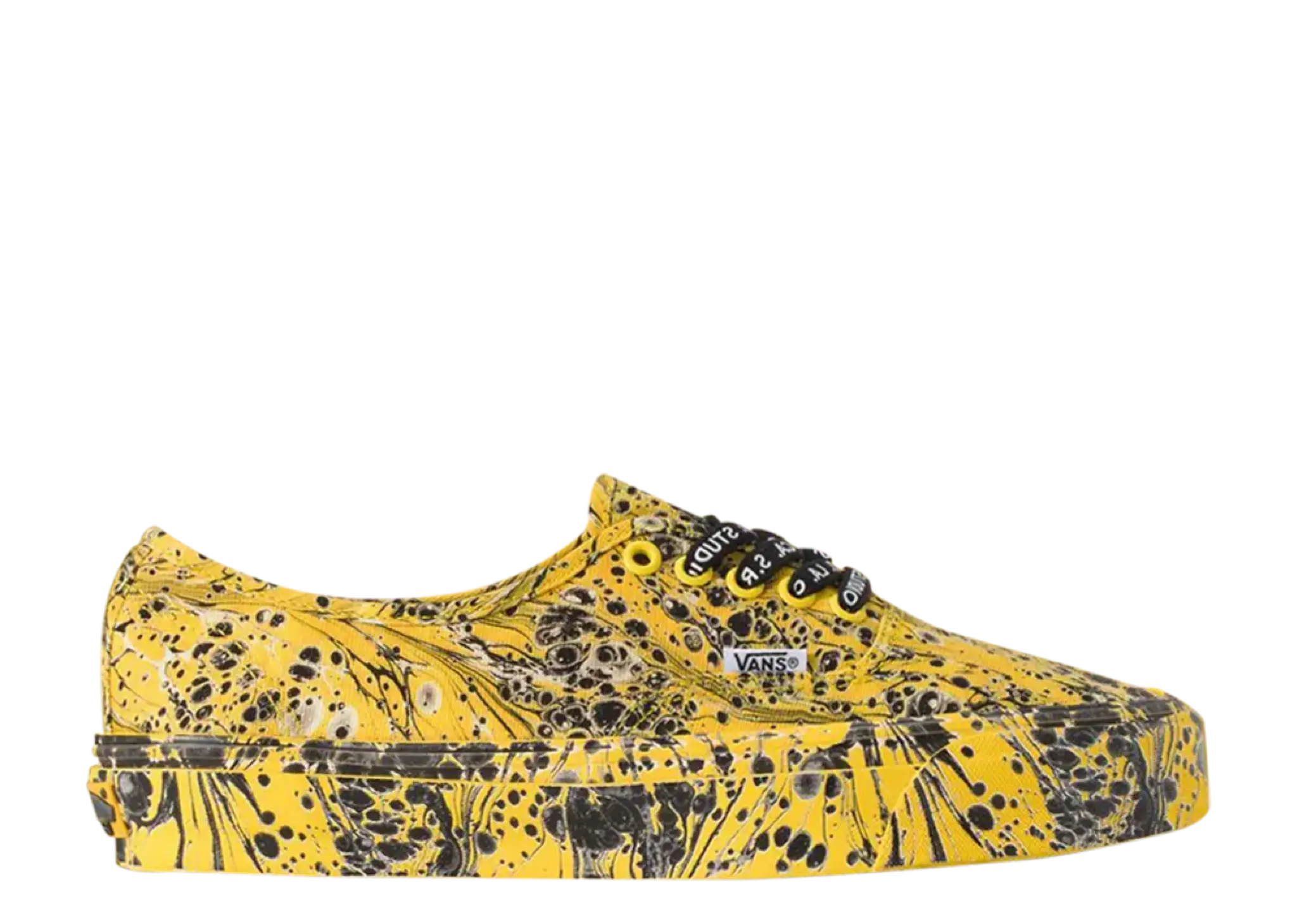 Vans Authentic S.R. Studio LA. CA. Black Yellow