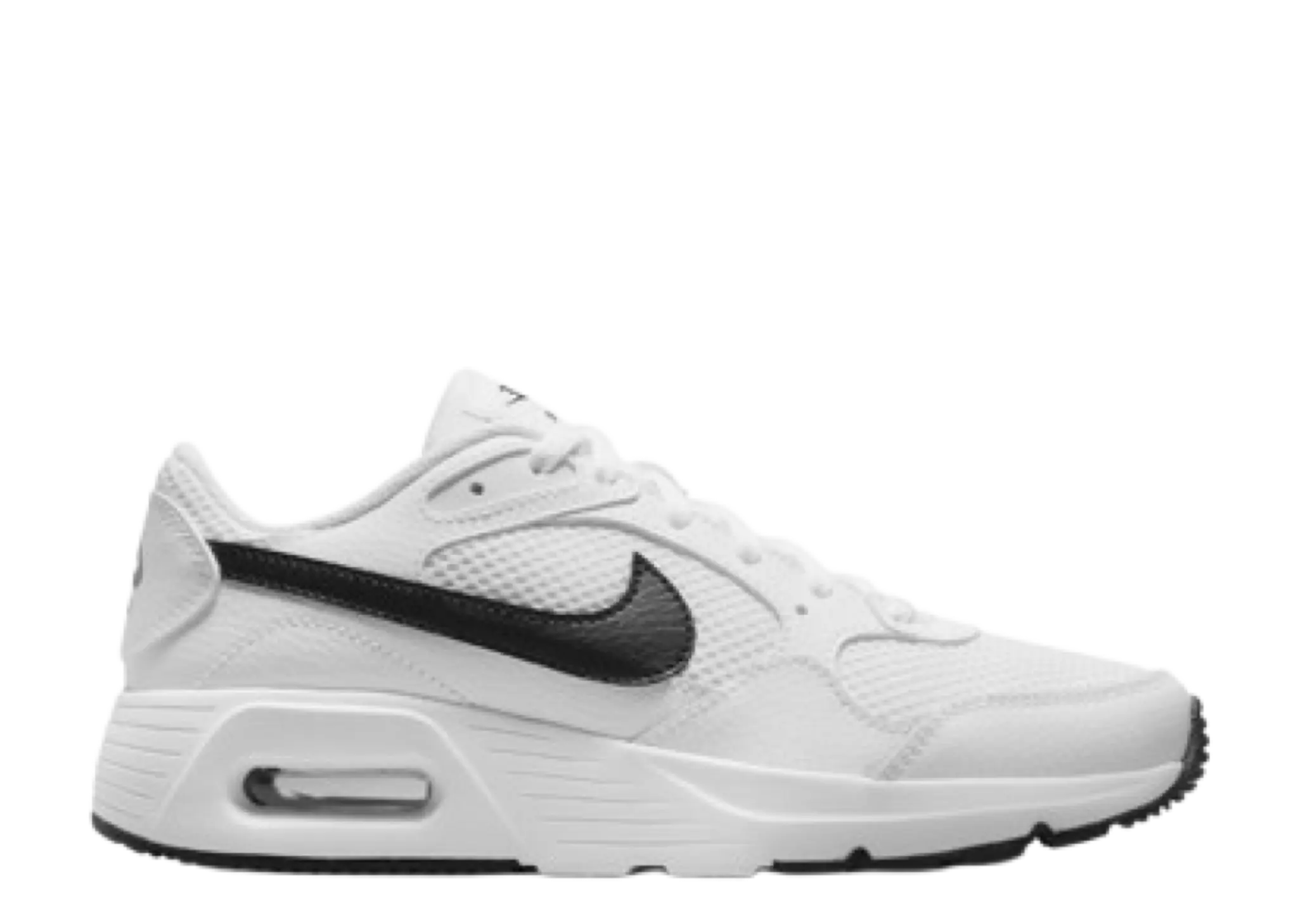 Nike Air Max SC White Black (Grade School)