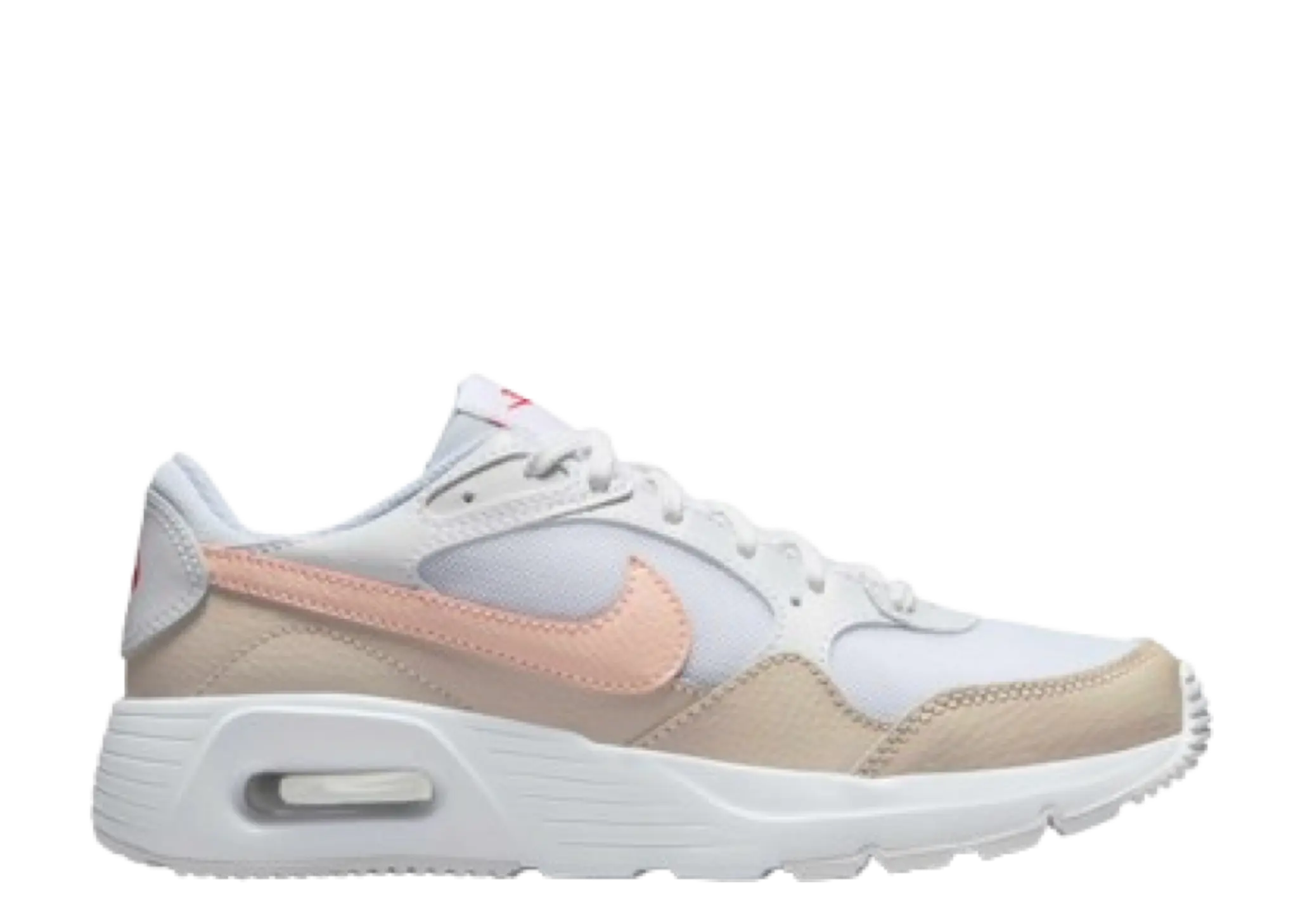 Nike Air Max SC White Light Orewood Brown Ember Glow Echo Pink (Grade School)