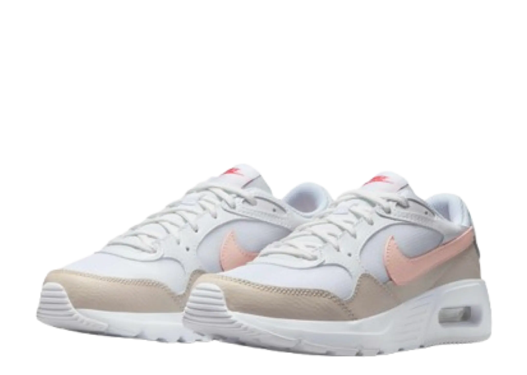 Nike Air Max SC White Light Orewood Brown Ember Glow Echo Pink (Grade School) - photo 2