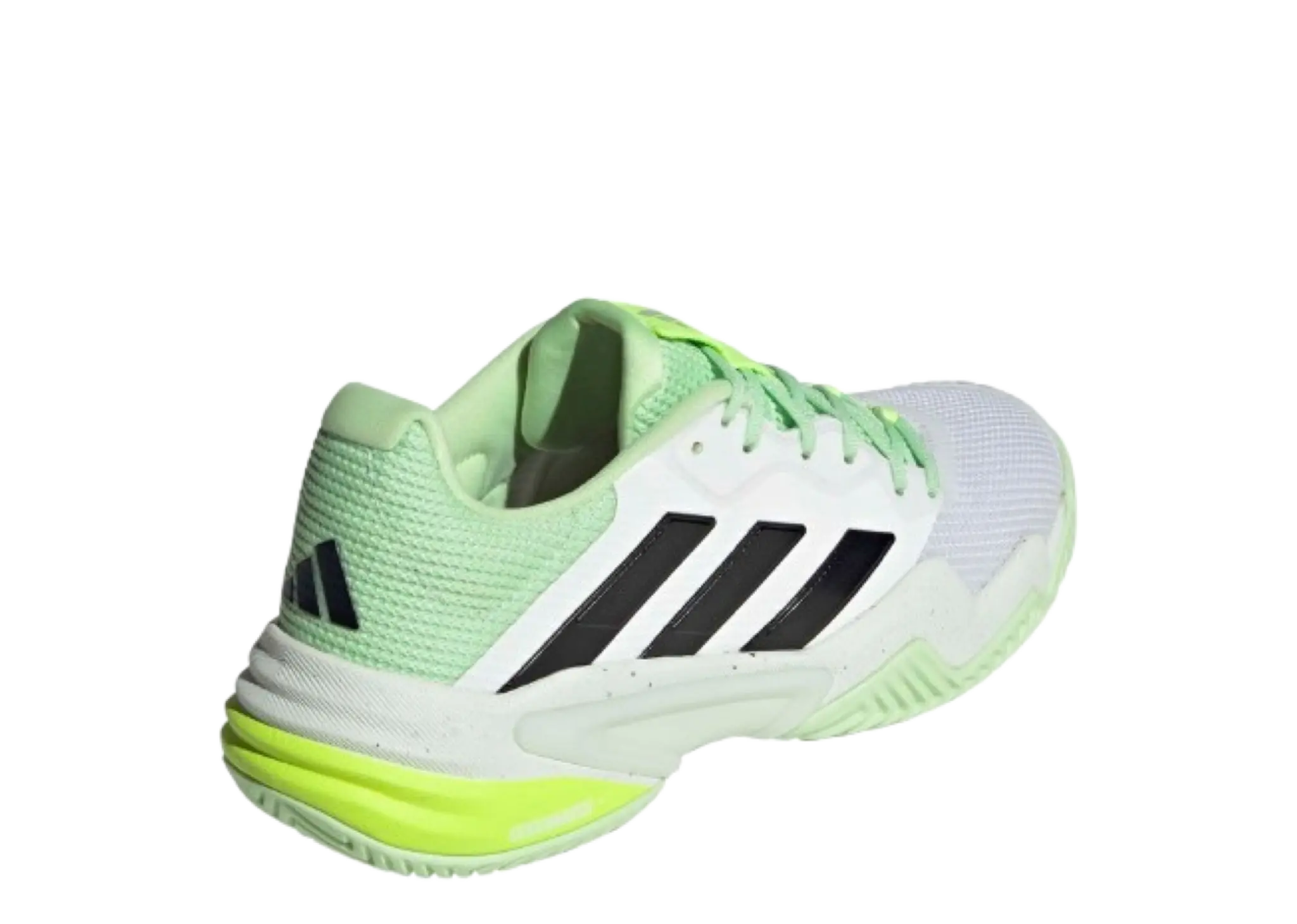 Adidas Barricade 13 Cloud White Core Black Semi Green Spark - photo 3