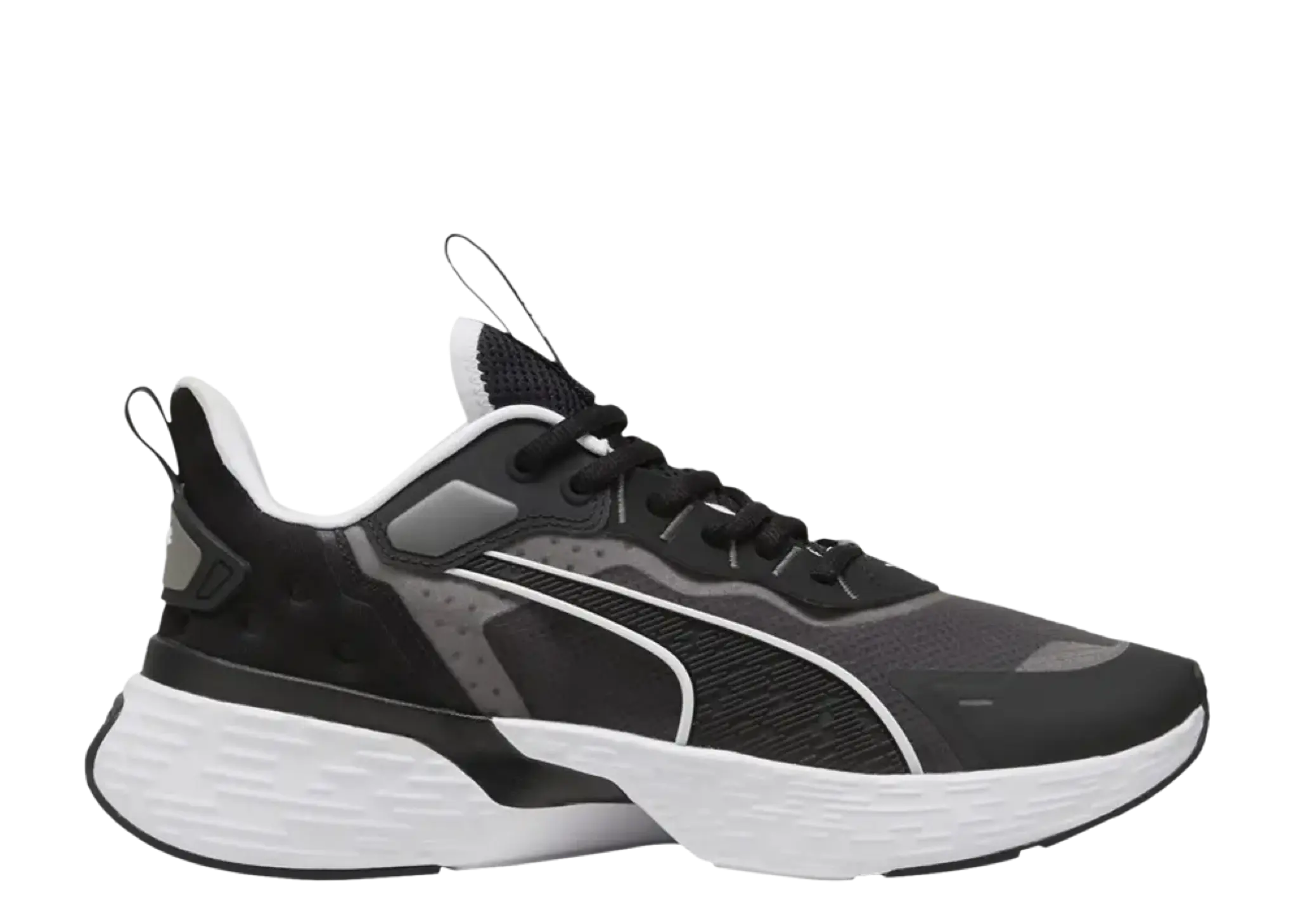 Puma Softride Sway Black Cool Dark Grey