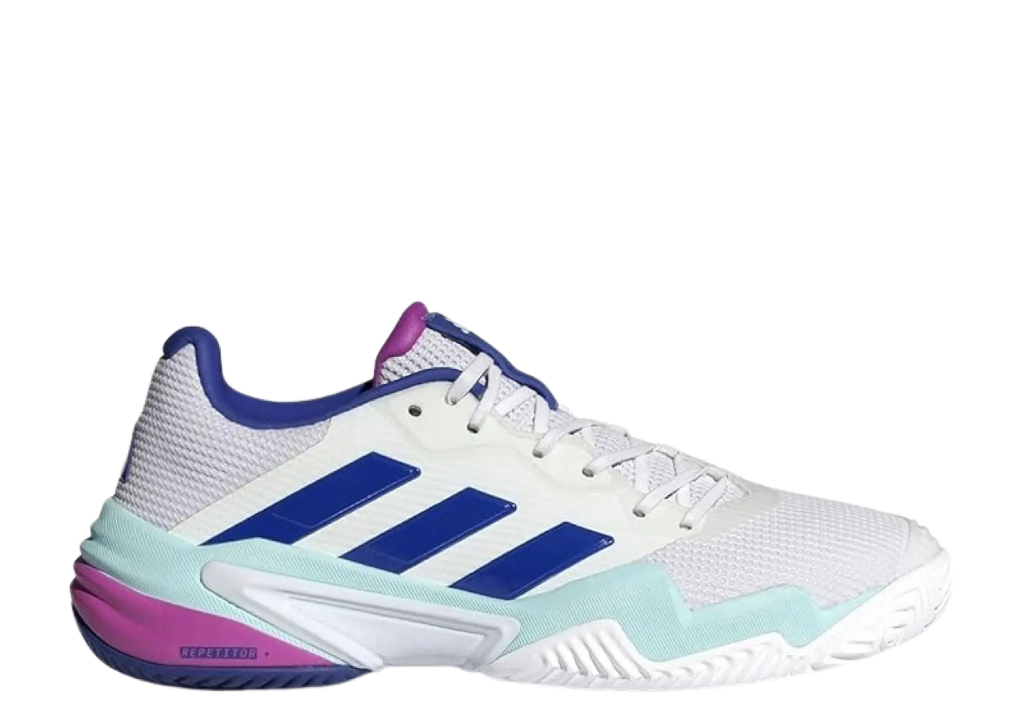 Adidas Barricade 13 Cloud White Lucid Blue Semi Flash Aqua
