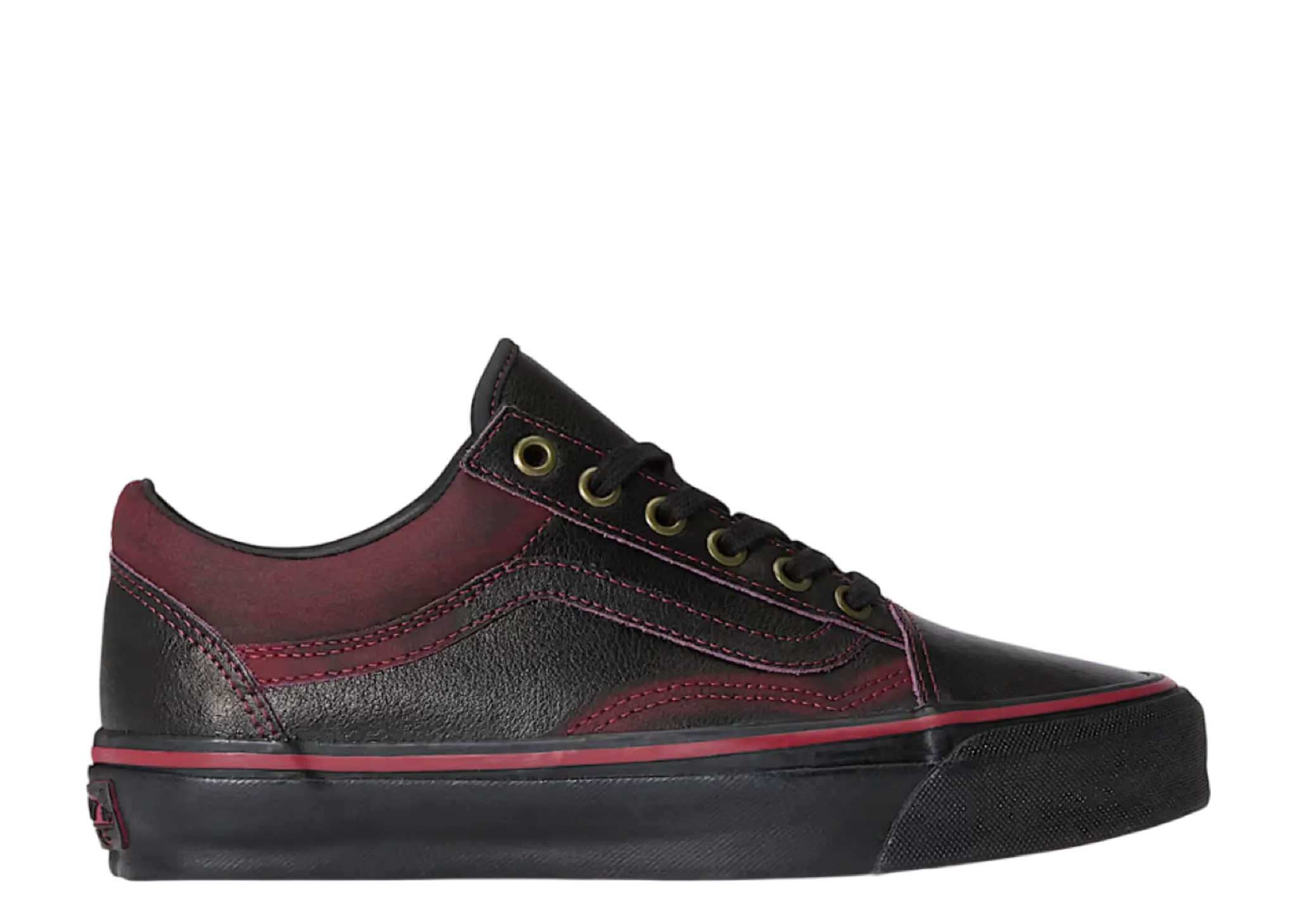 Vans Old Skool Premium Tania Cruz Dark Red Rub-Away