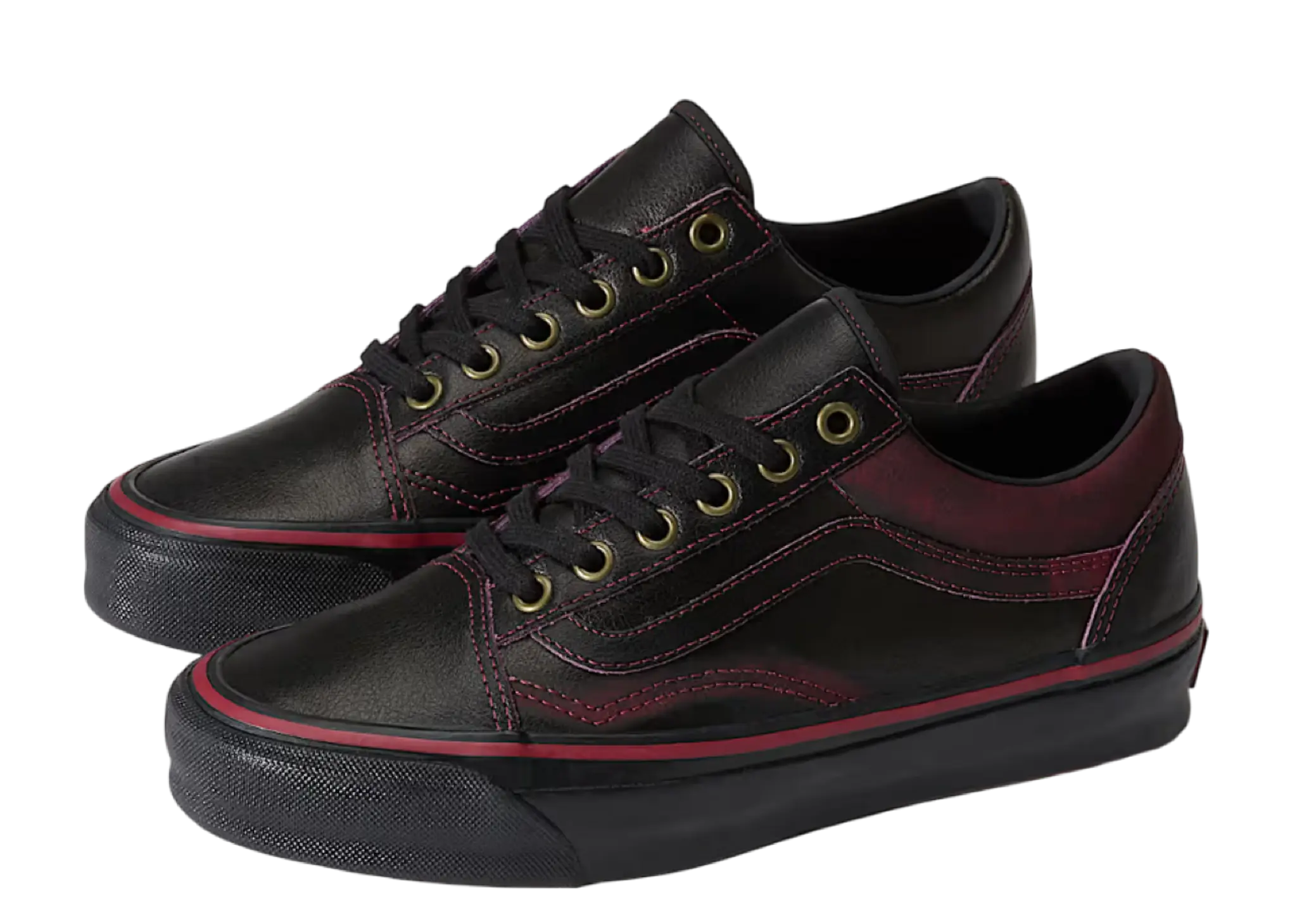 Vans Old Skool Premium Tania Cruz Dark Red Rub-Away - photo 2