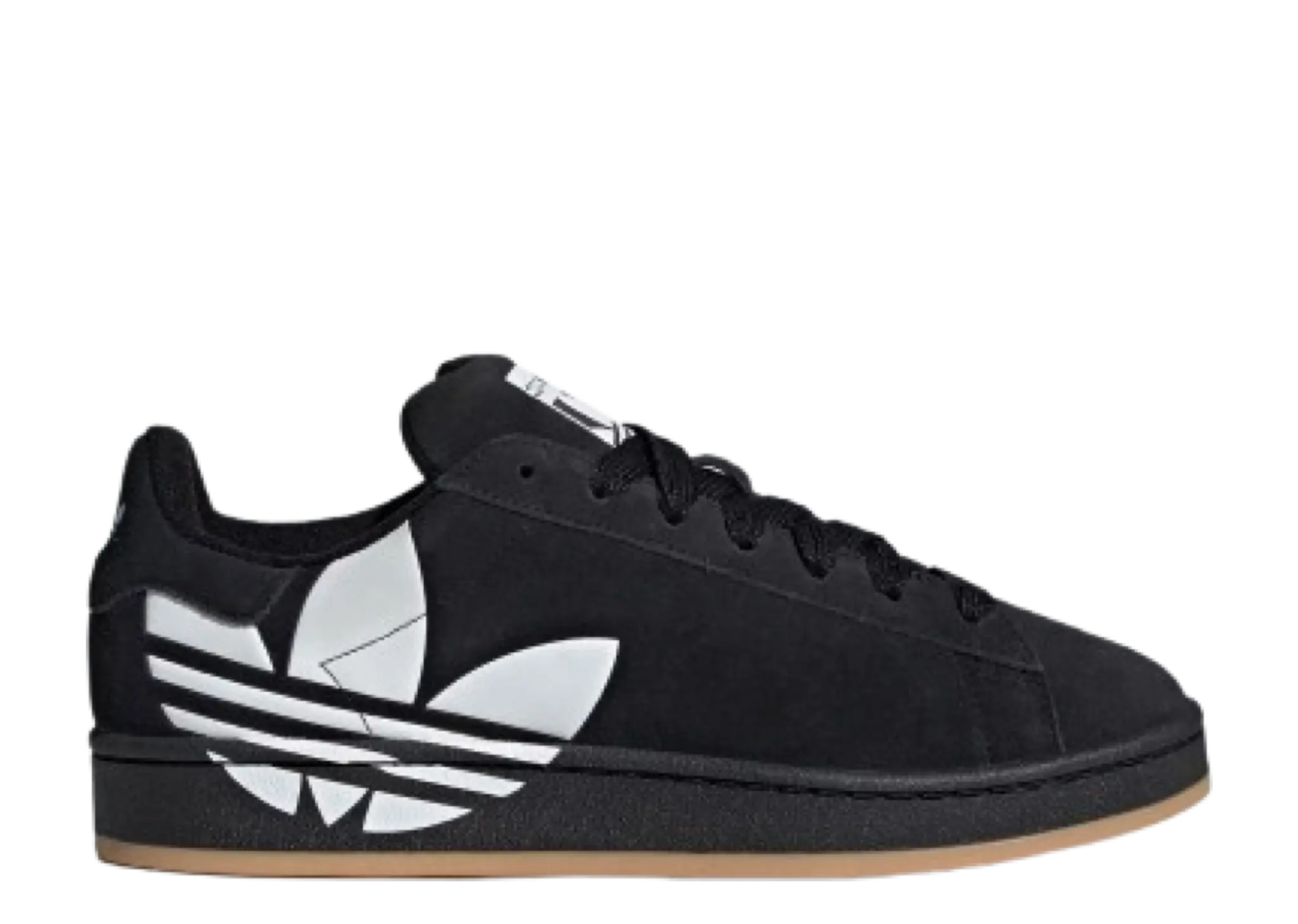 Adidas Campus 00s Black Gum Oversized Logo