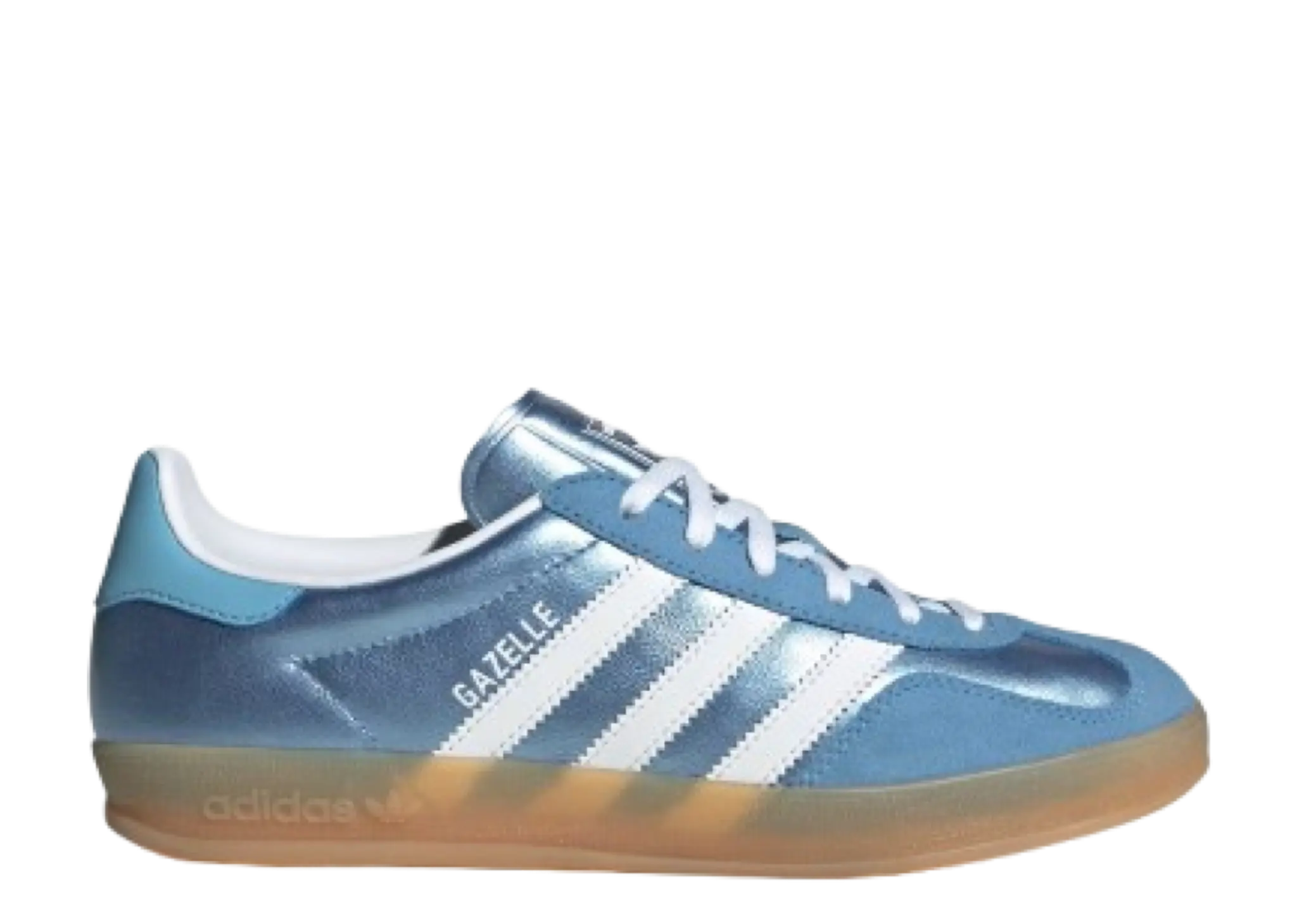 Adidas Gazelle Indoor Blue Cloud White Gum (Women's)