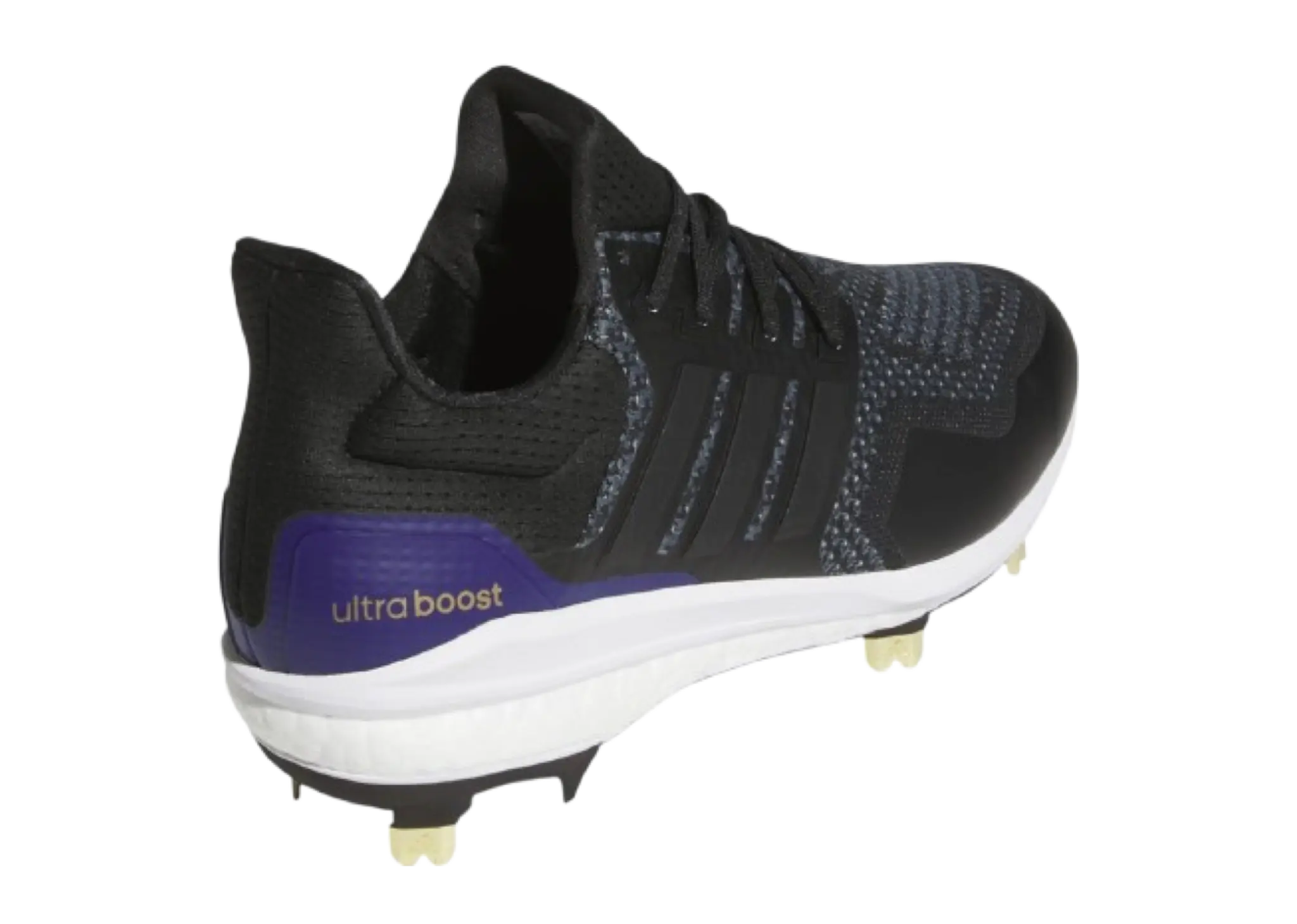 Adidas Ultra Boost 1.0 DNA Dugout Cleats OG Black Gold Purple - photo 3