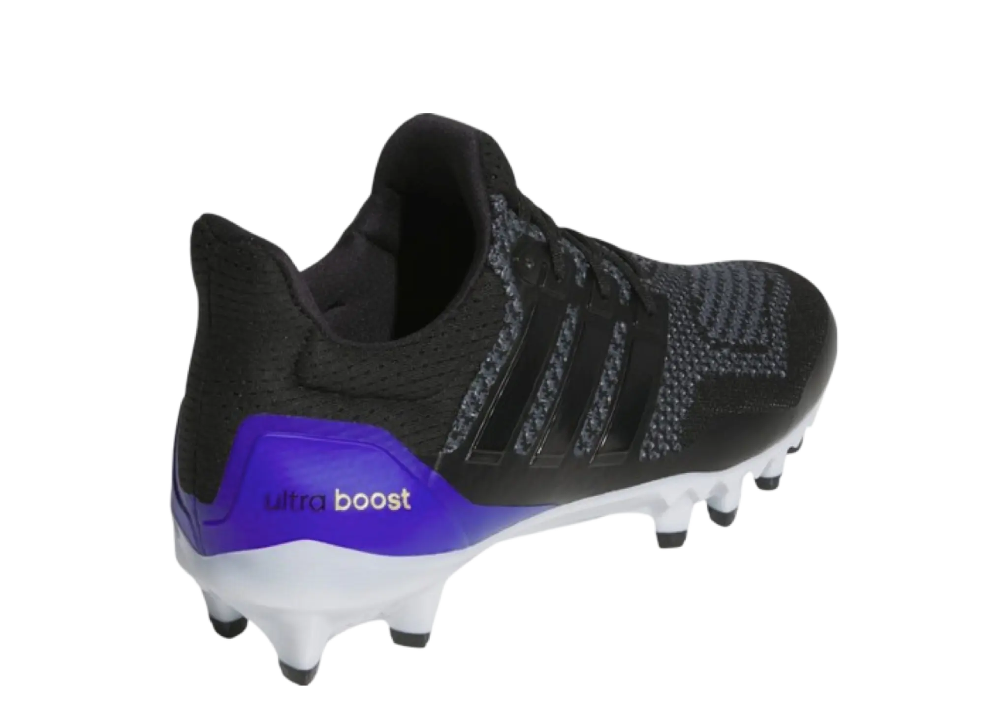 Adidas Ultra Boost Football Cleats OG Black Gold Purple - photo 3