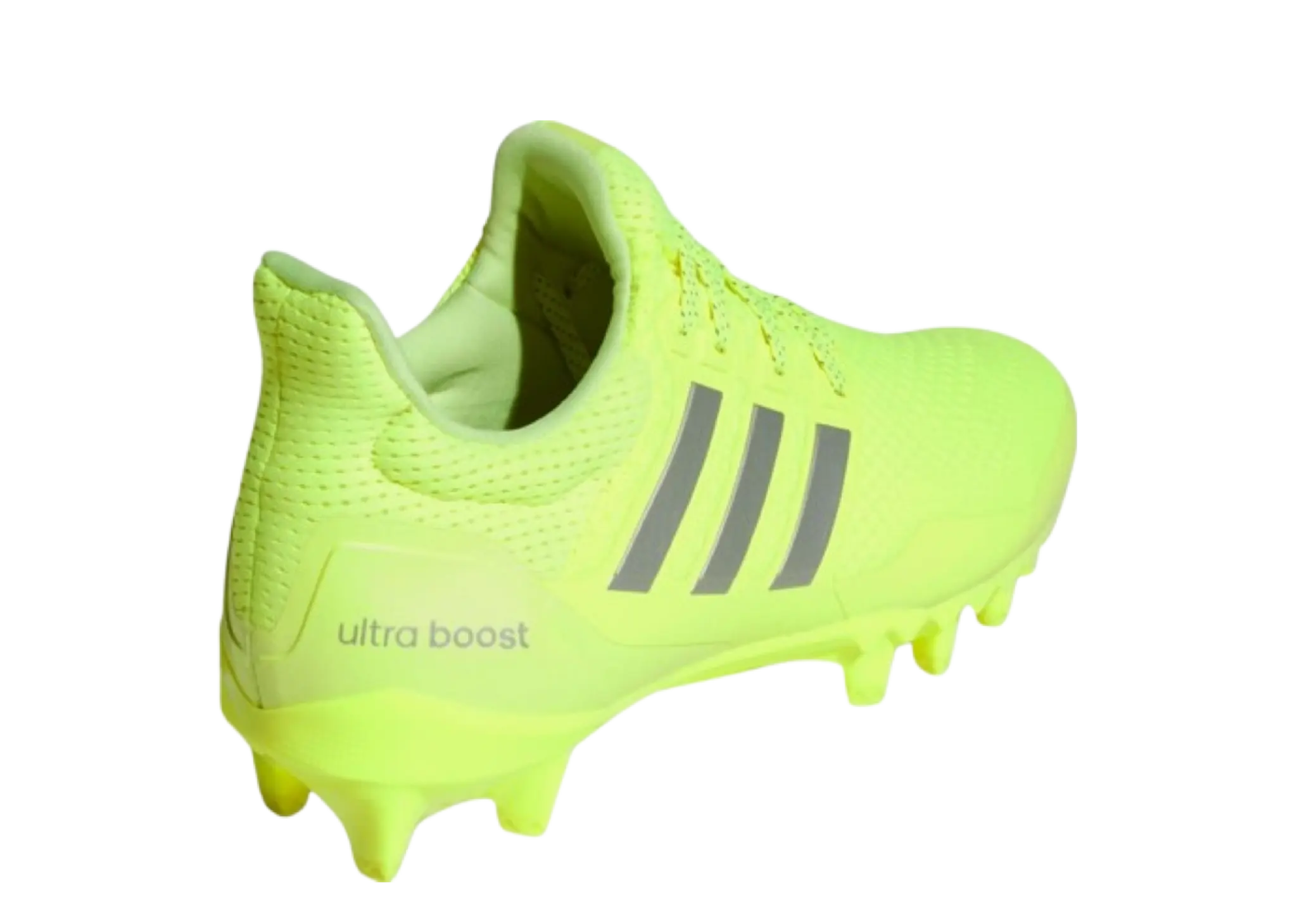Adidas Ultra Boost Football Cleats Solar Yellow Silver Metallic - photo 3