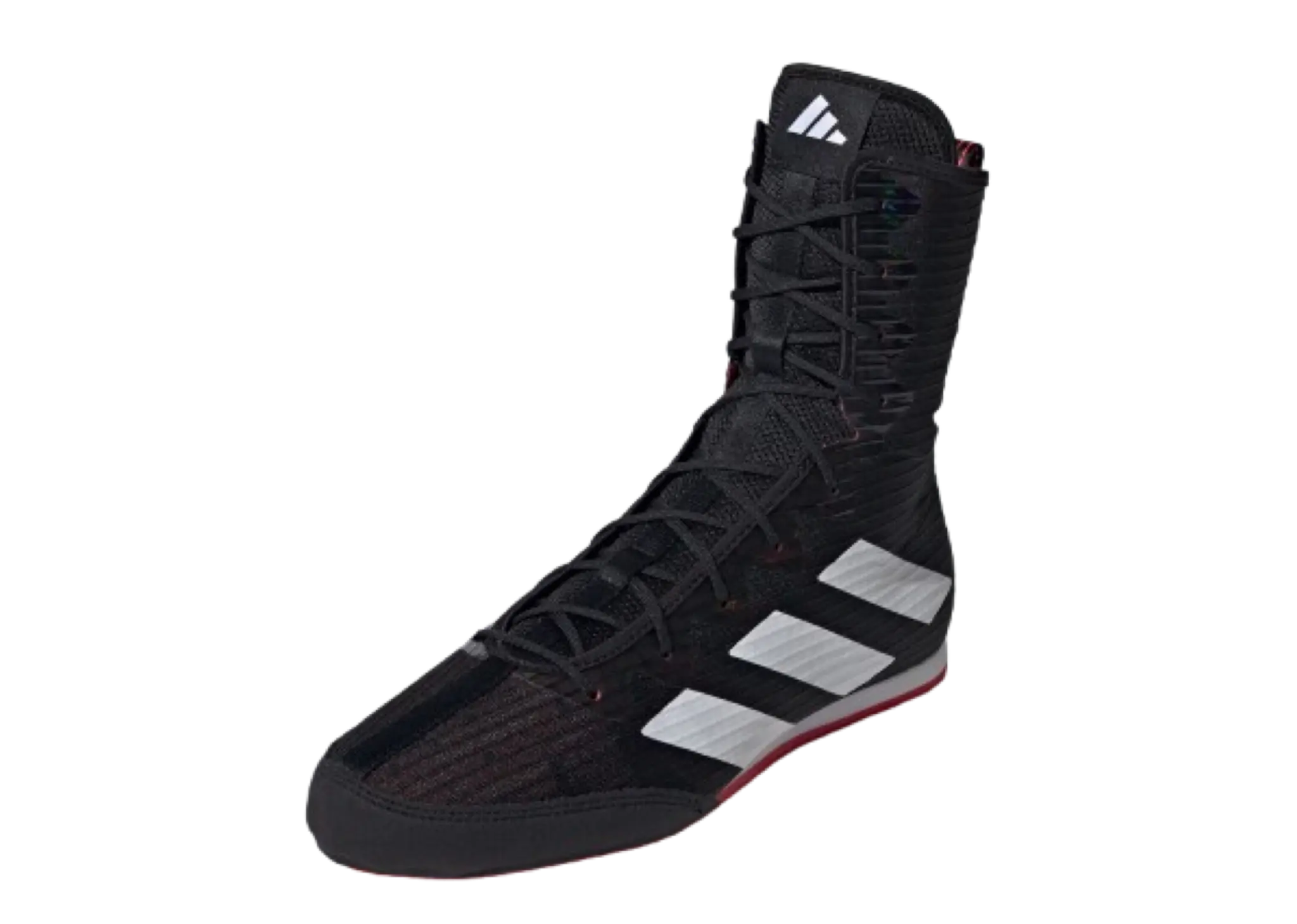 Adidas Box Hog 4 Core Black Cloud White Pure Ruby - photo 2