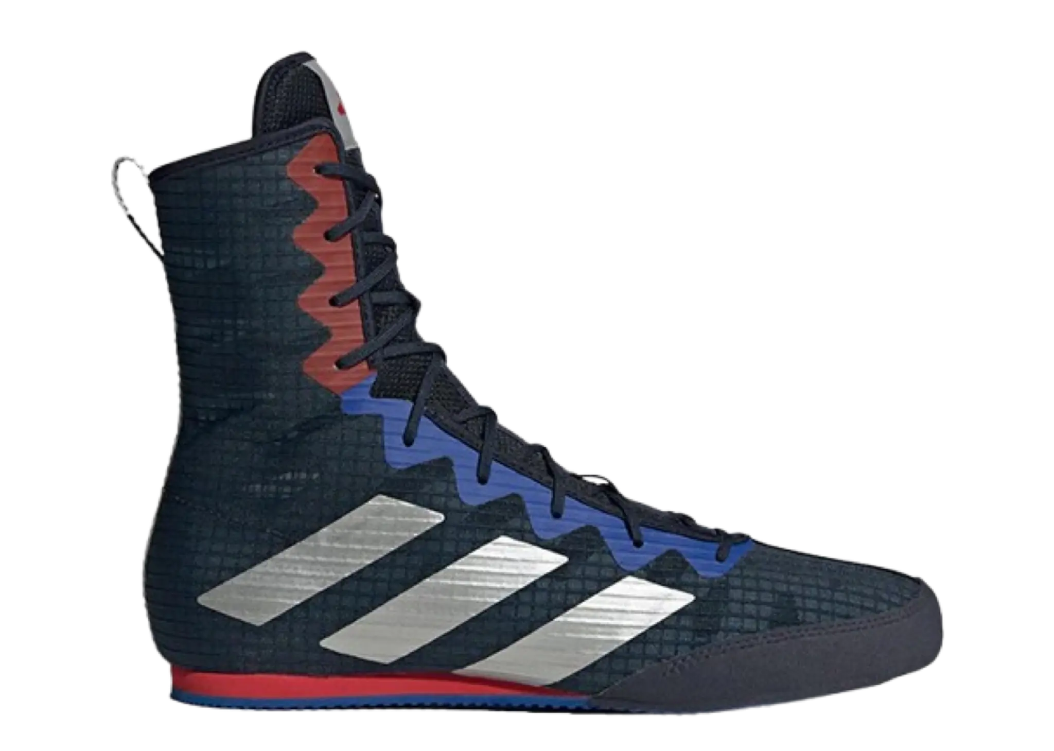 Adidas Box Hog 4 Legend Ink Silver Metallic Grey Two