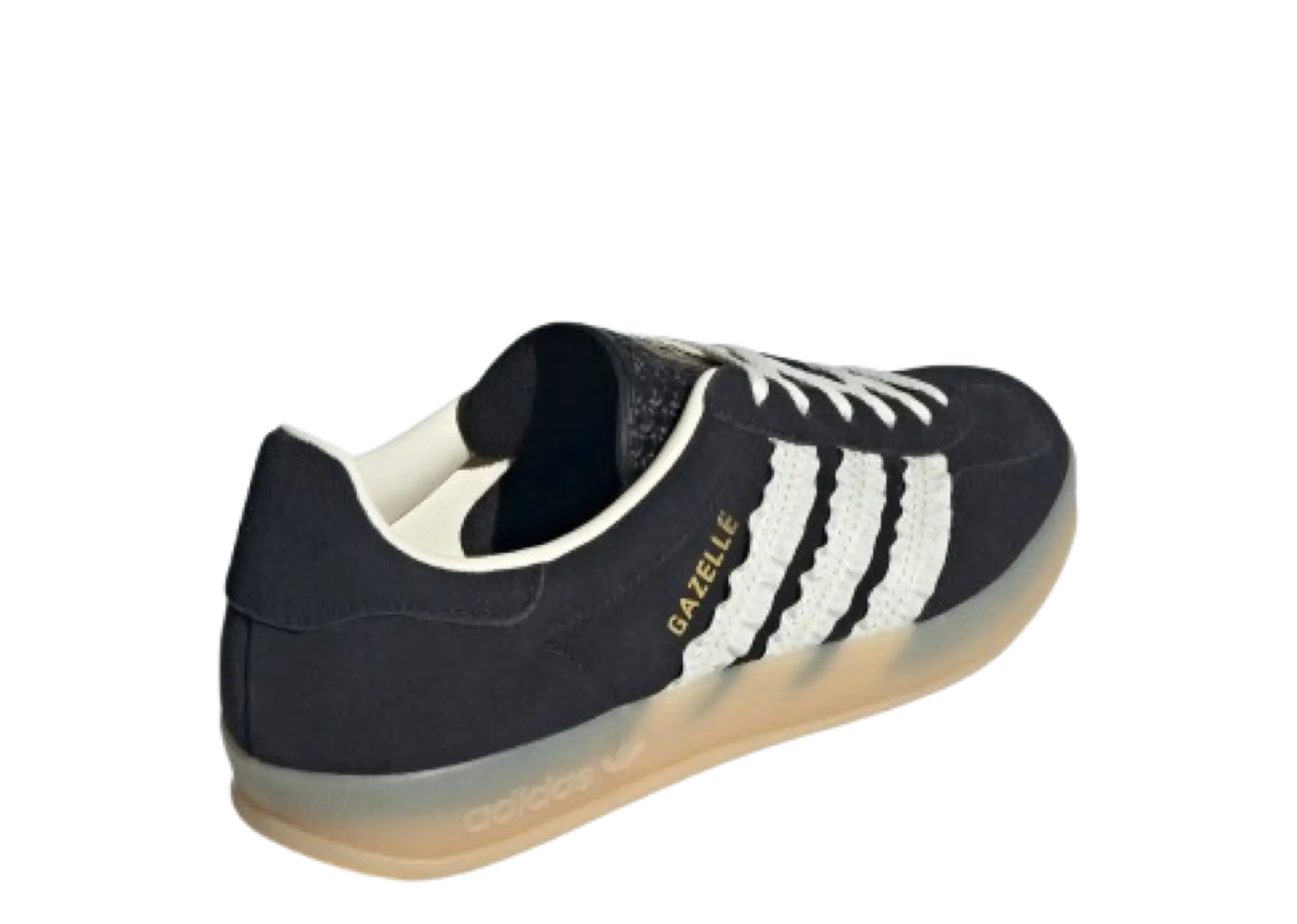 Adidas Gazelle Indoor Core Black Cream White Gum (Women's) - photo 3