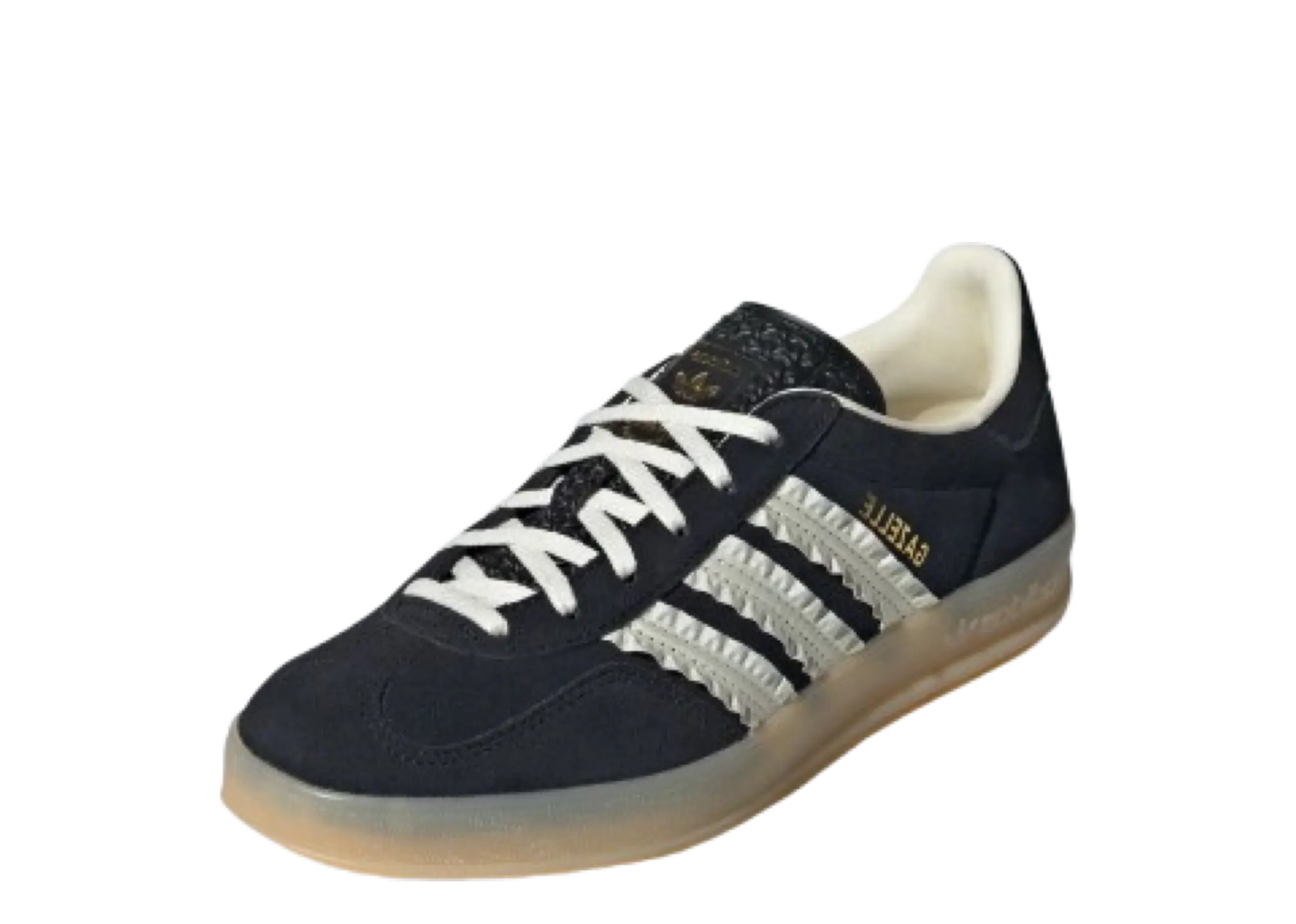 Adidas Gazelle Indoor Core Black Cream White Gum (Women's) - photo 2