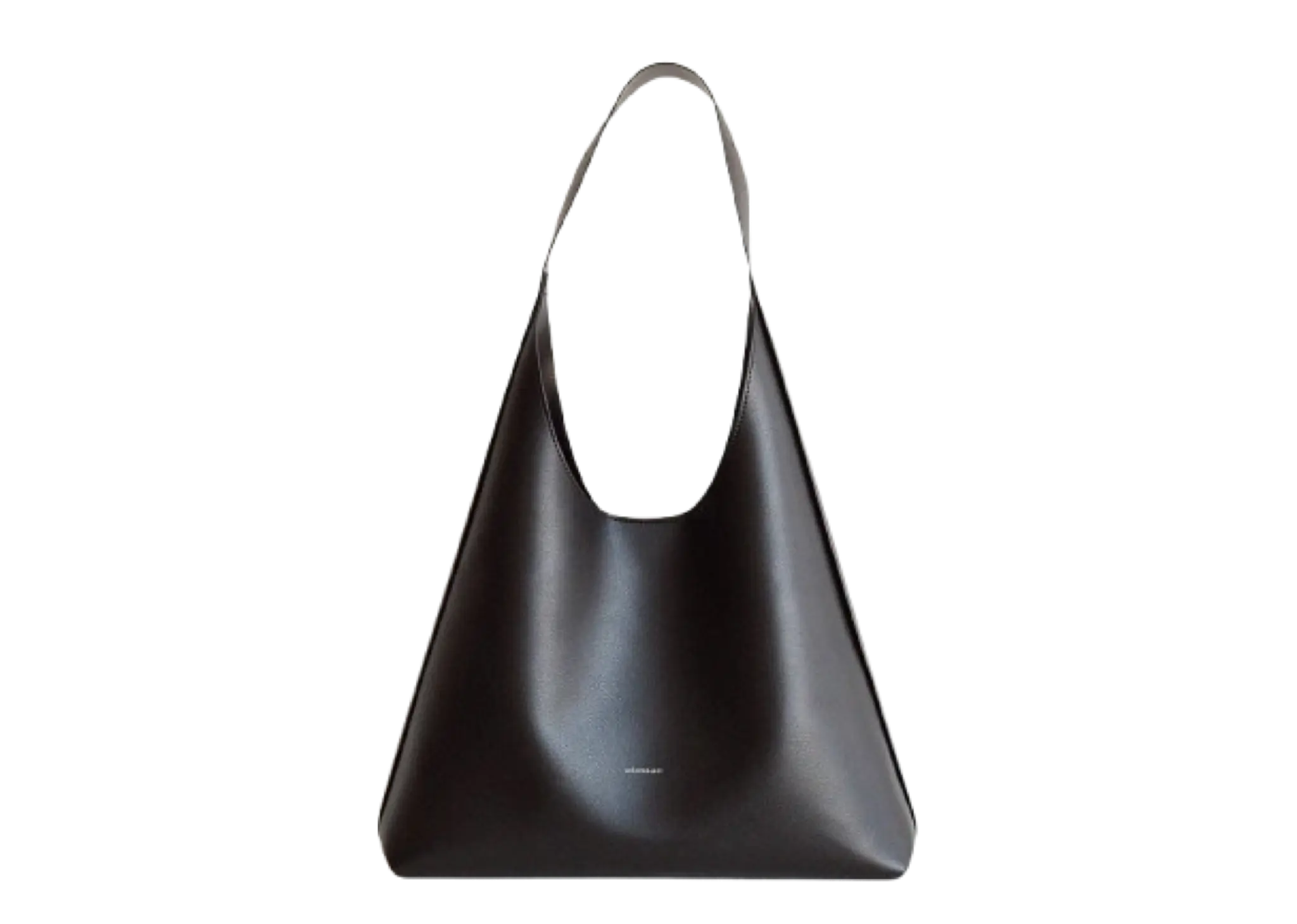 Lecc Project Log Big Hobo Bag Black