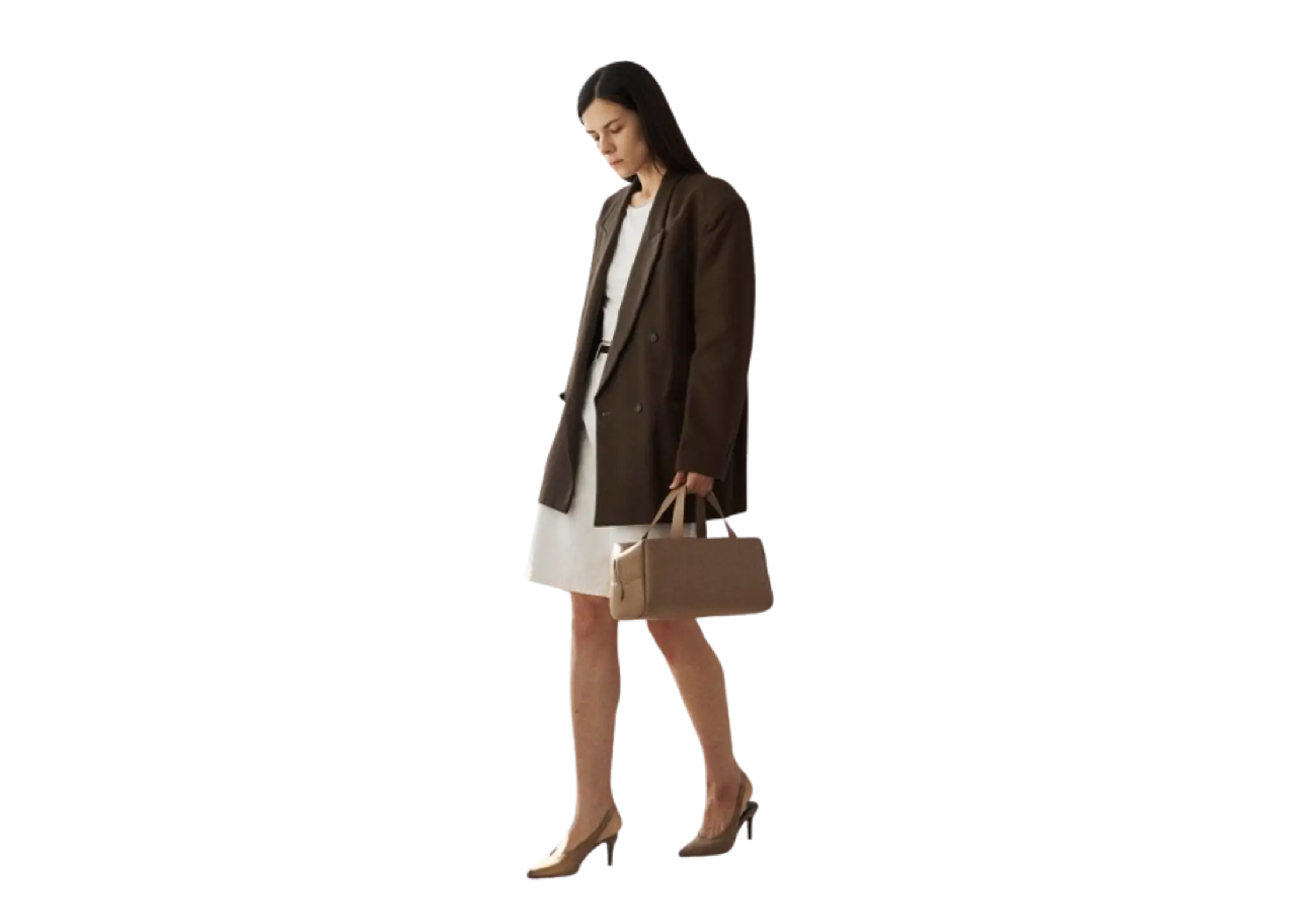 Lecc Project Mod Bowling Bag Medium Taupe - photo 3