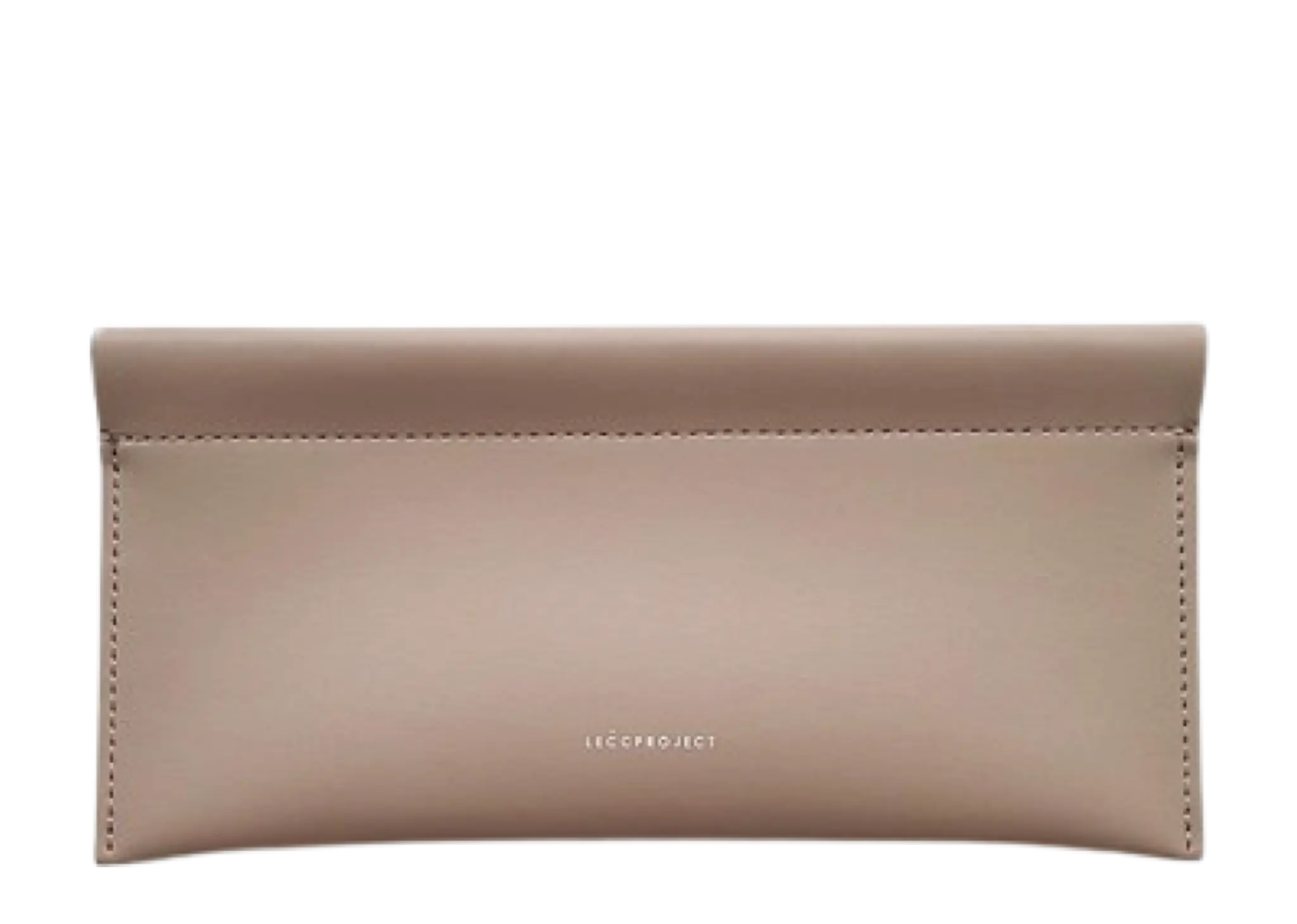 Lecc Project Log Top Pouch Large Taupe