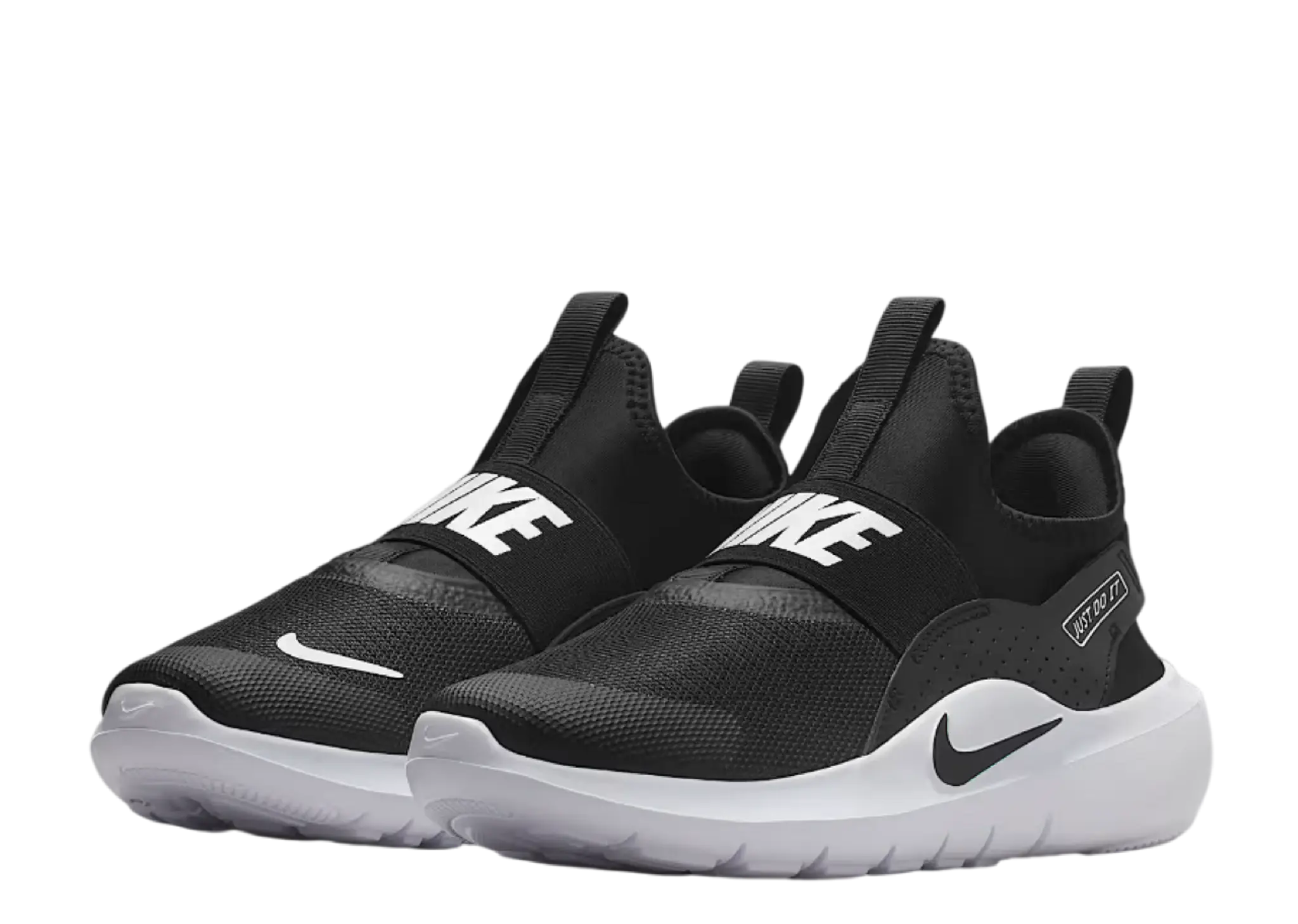 Nike Flex Runner 4 Black White (Grade School) - photo 2