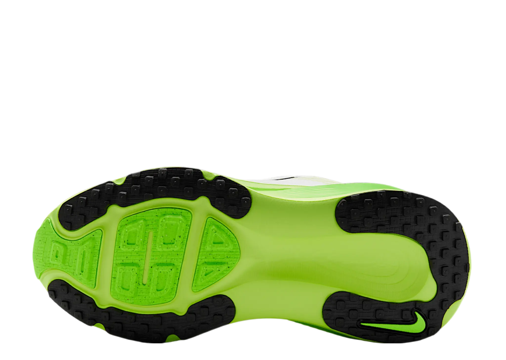 Nike Vomero 18 White Electric Green Volt Black (Grade School) - photo 3