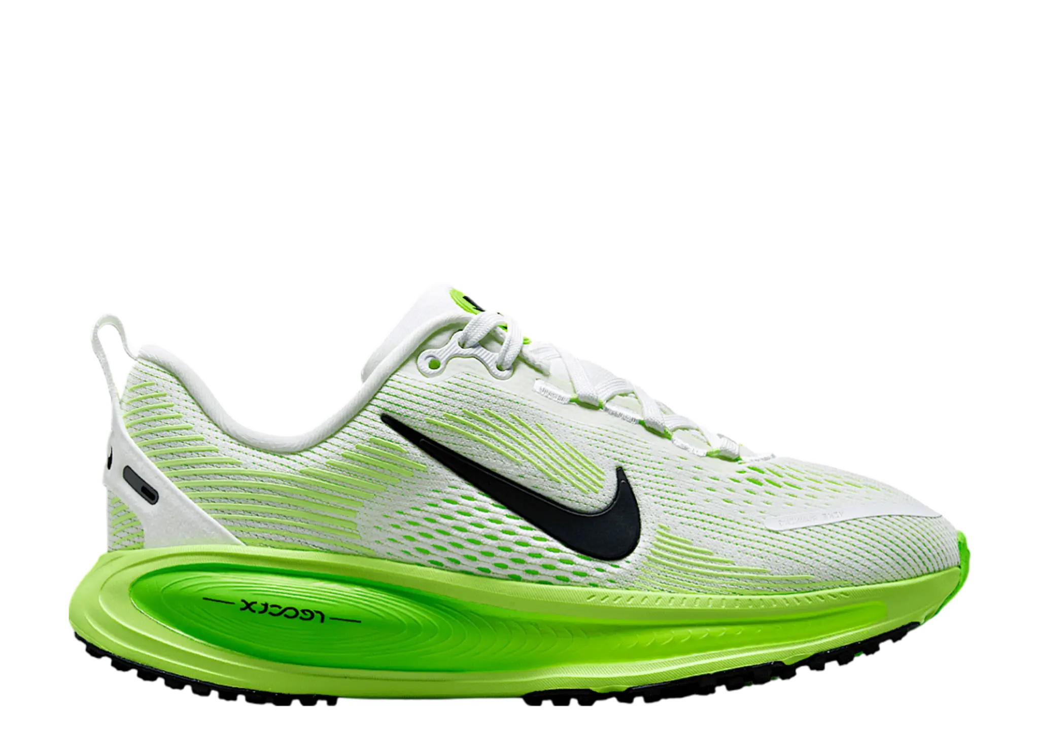 Nike Vomero 18 White Electric Green Volt Black (Grade School)