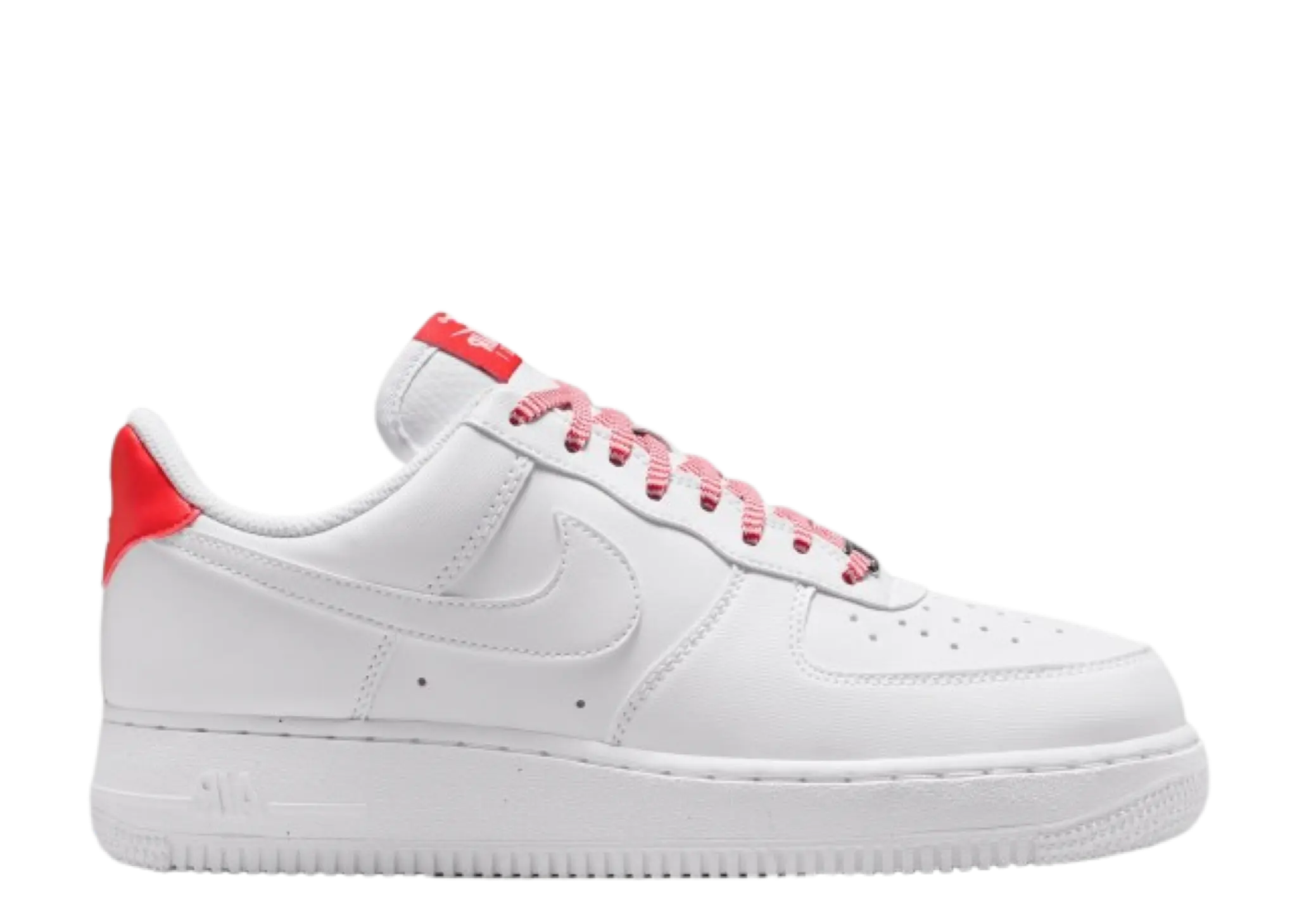Nike Air Force 1 Low '07 White Pink Foam Metallic Silver Light Crimson (Women's)