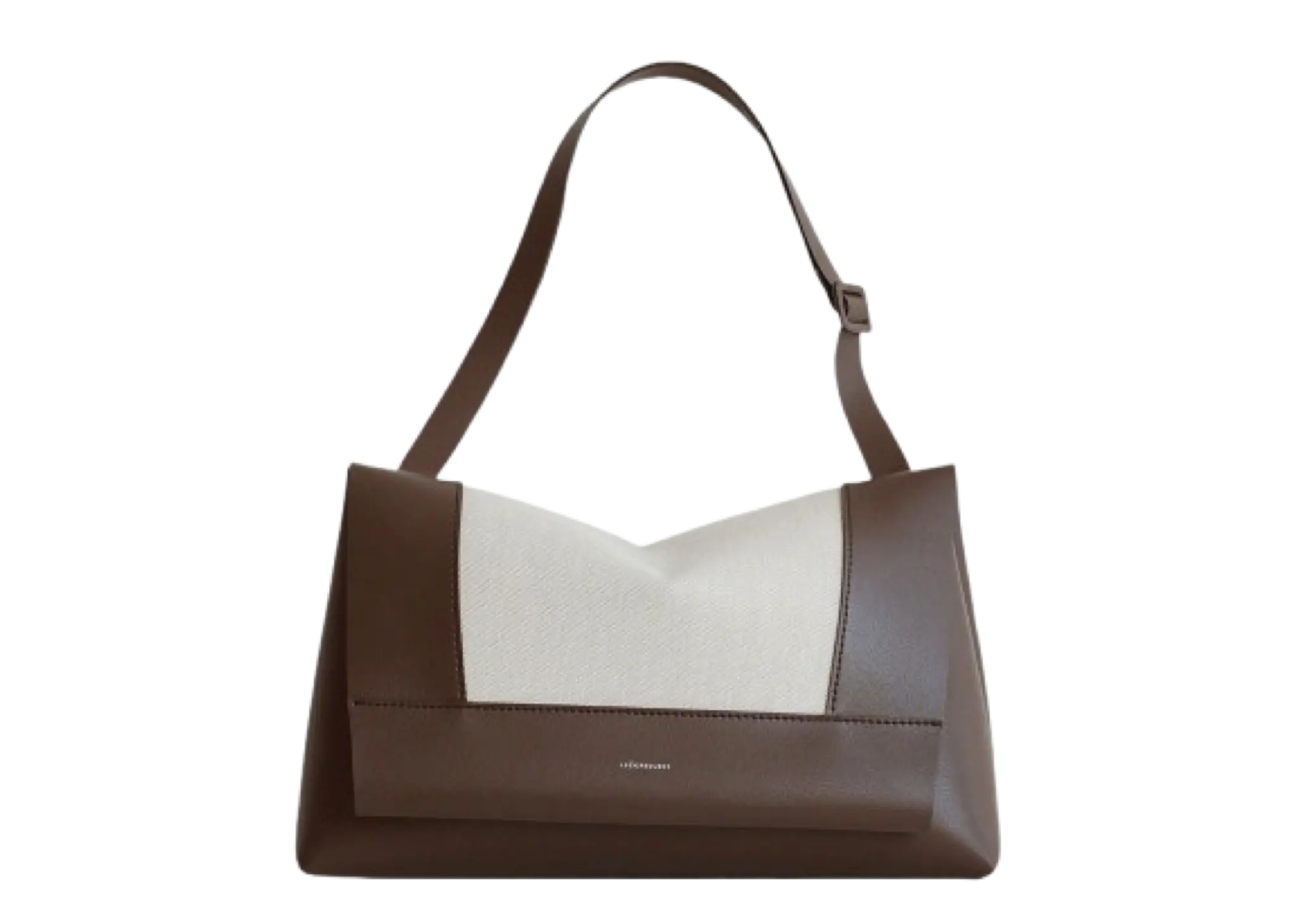 Lecc Project Mod Flap Bag Large Combi Brown