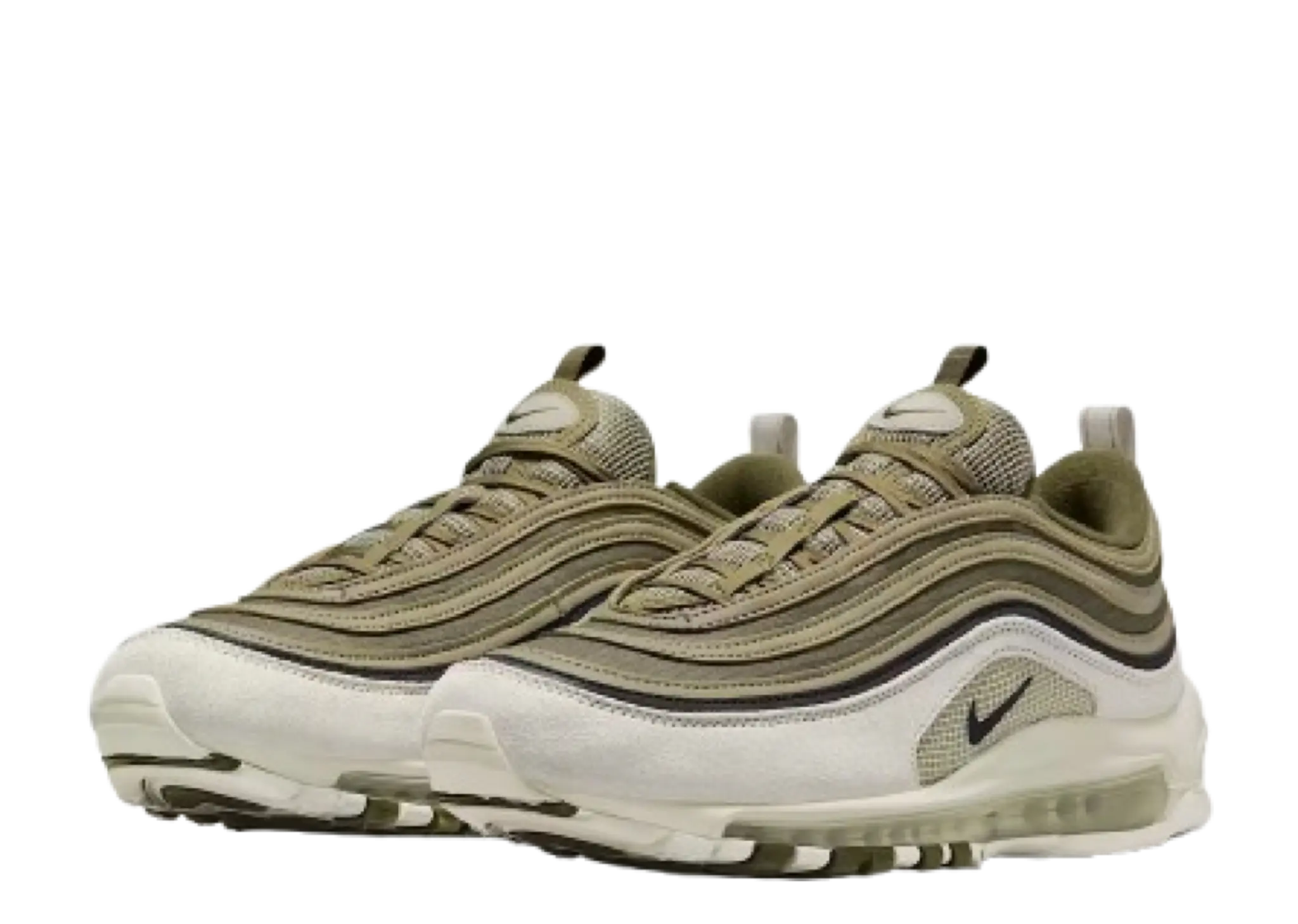 Nike Air Max 97 SE Light Bone Medium Olive - photo 2