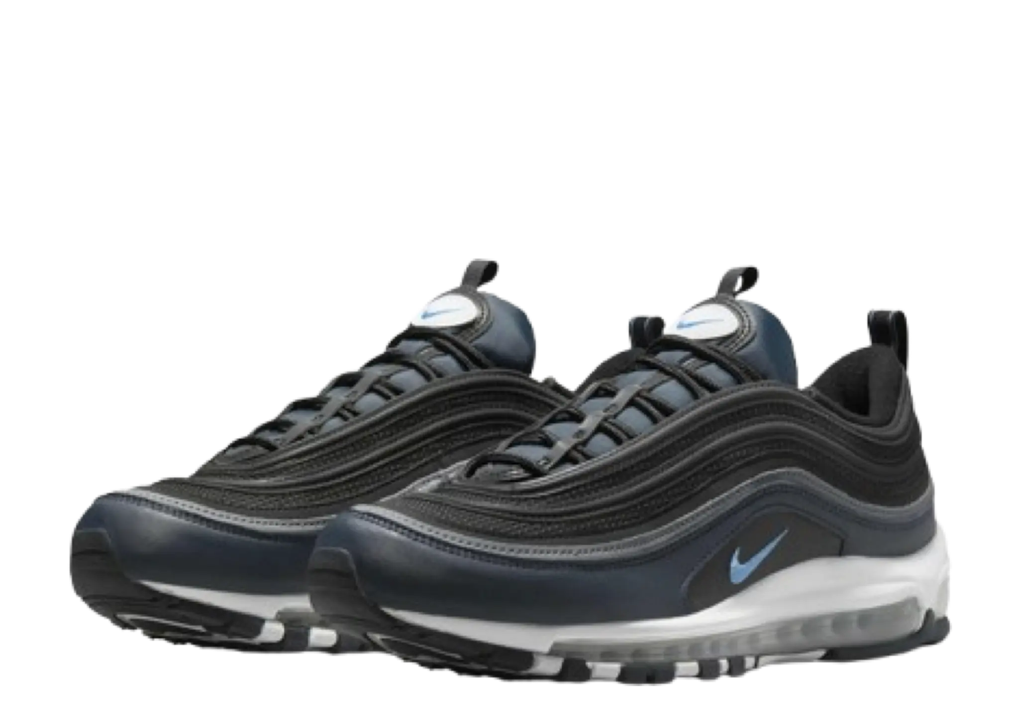 Nike Air Max 97 Black Dark Obsidian University Blue - photo 2