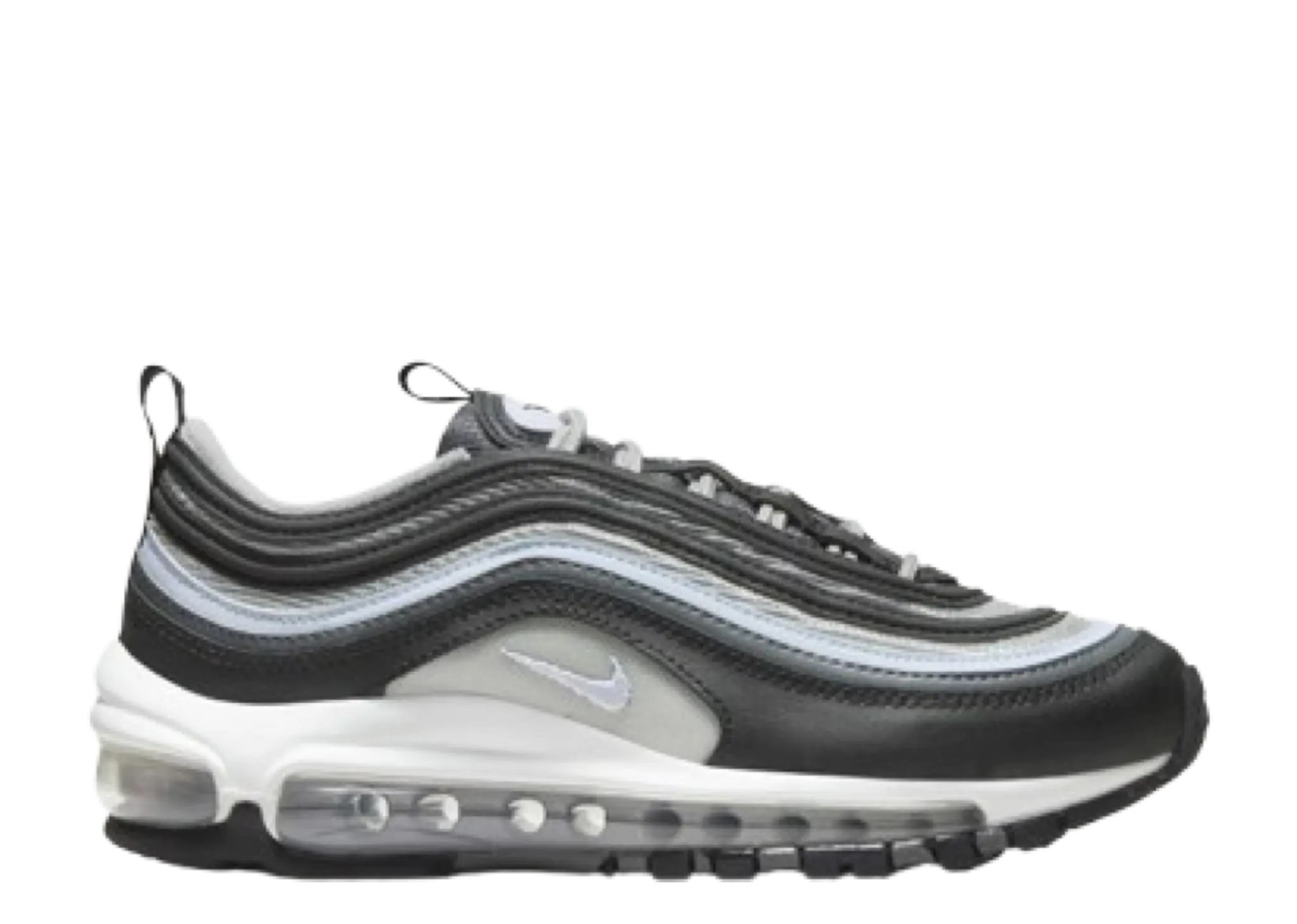 Nike Air Max 97 Black Blue Tint (Grade School)