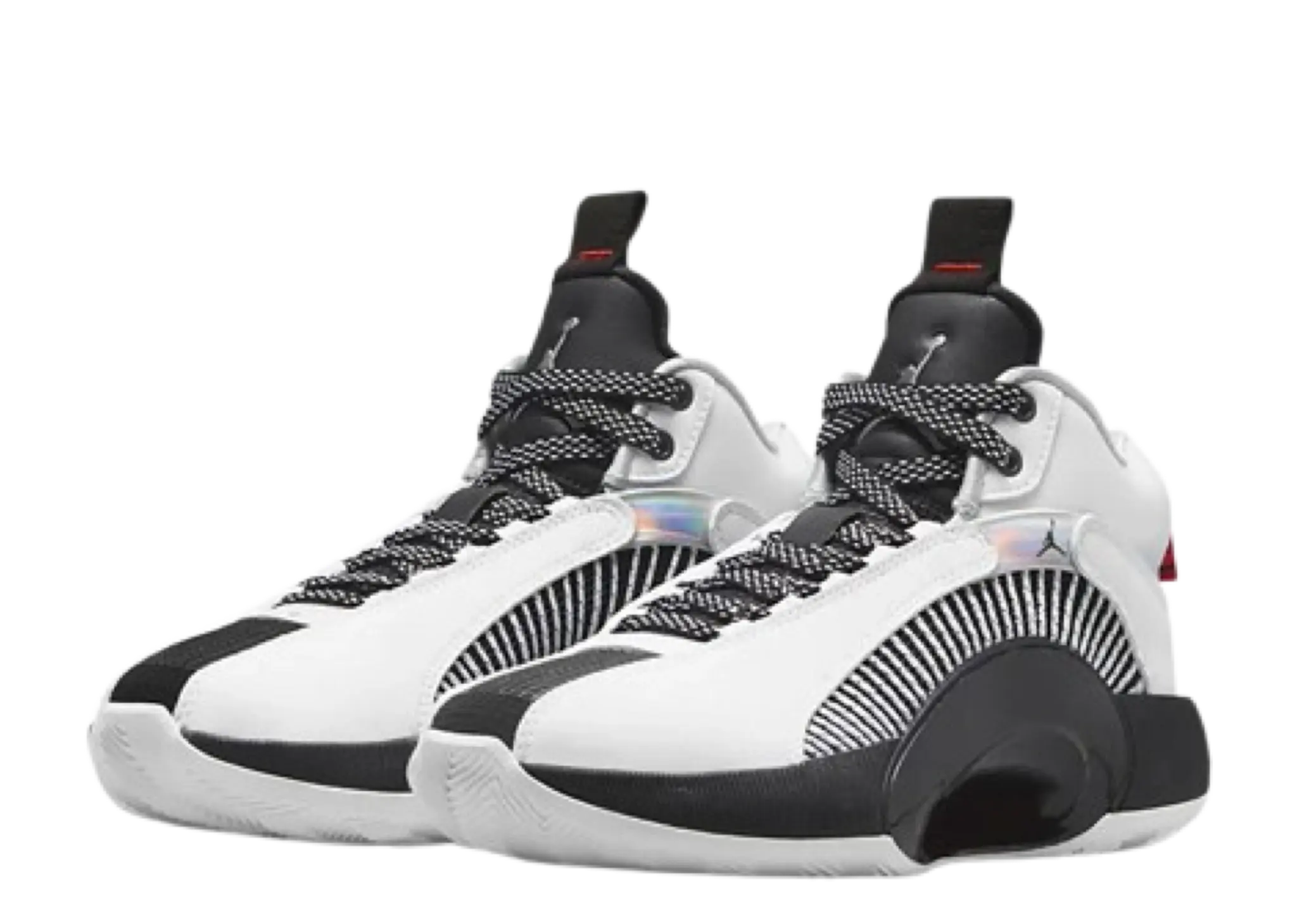 Air Jordan 35 White Black (Grade School) - photo 2