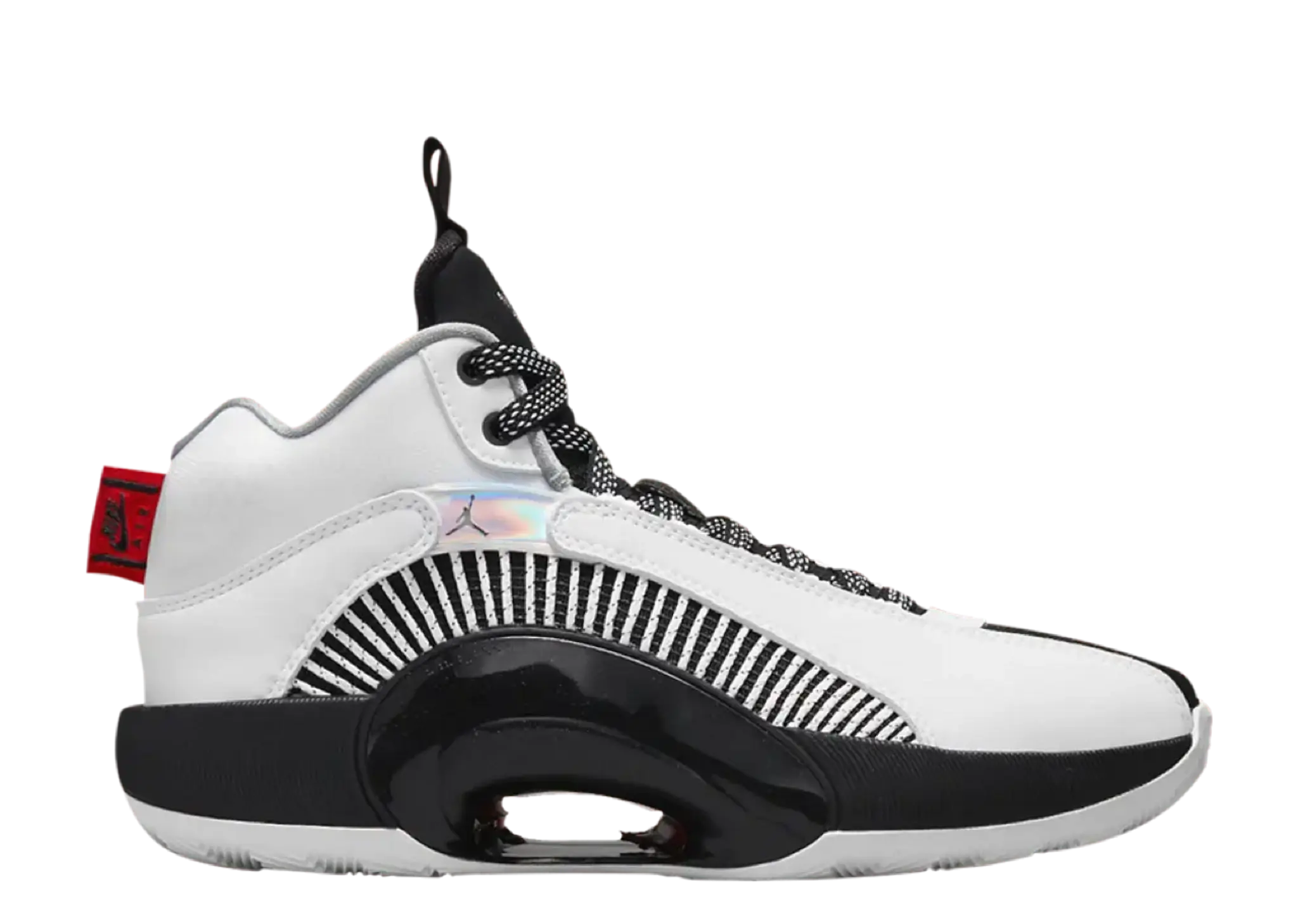 Air Jordan 35 White Black (Grade School)