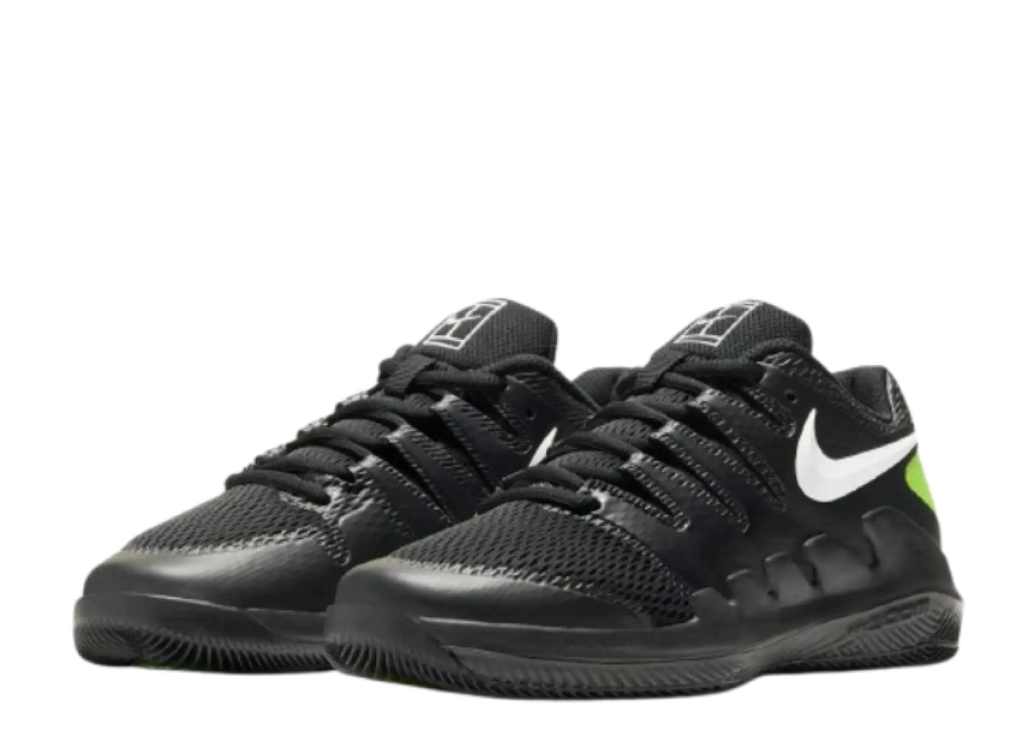 Nike Court Zoom Vapor X Black Volt (Grade School) - photo 2