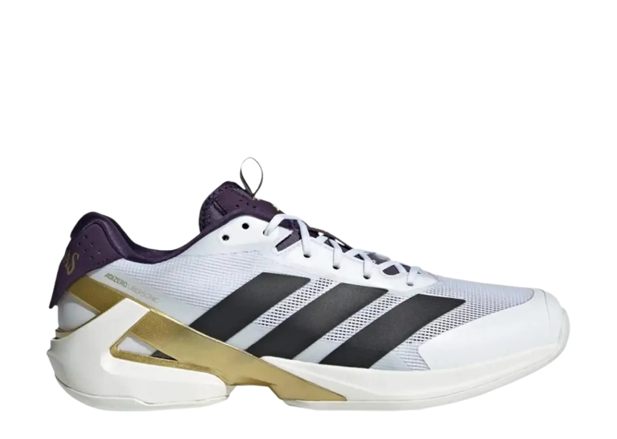 Adidas Adizero Ubersonic 5 Cloud White Core Black Aurora Plum
