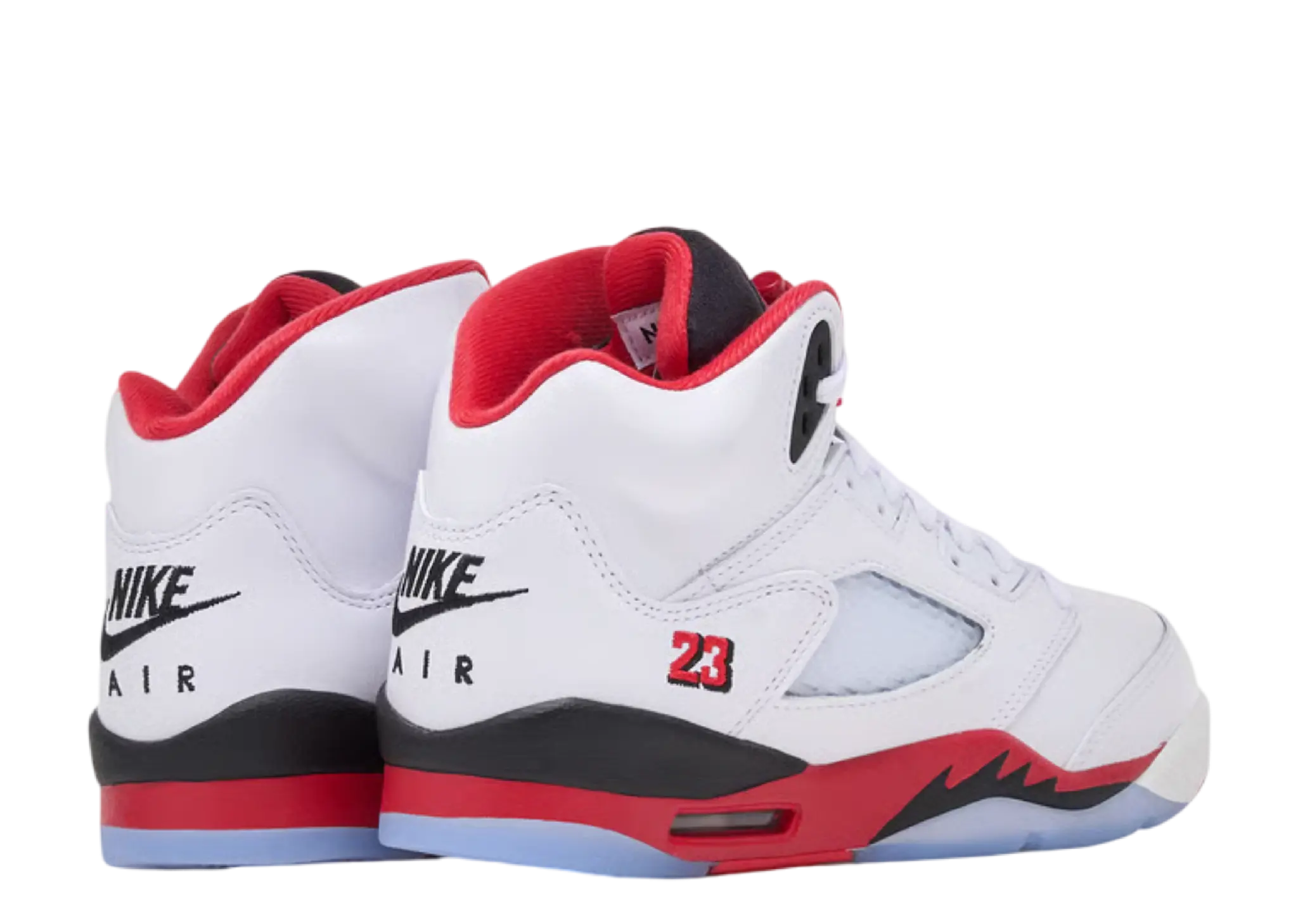 Air Jordan 5 Retro Fire Red Black Tongue (2025) (Grade School) - photo 3
