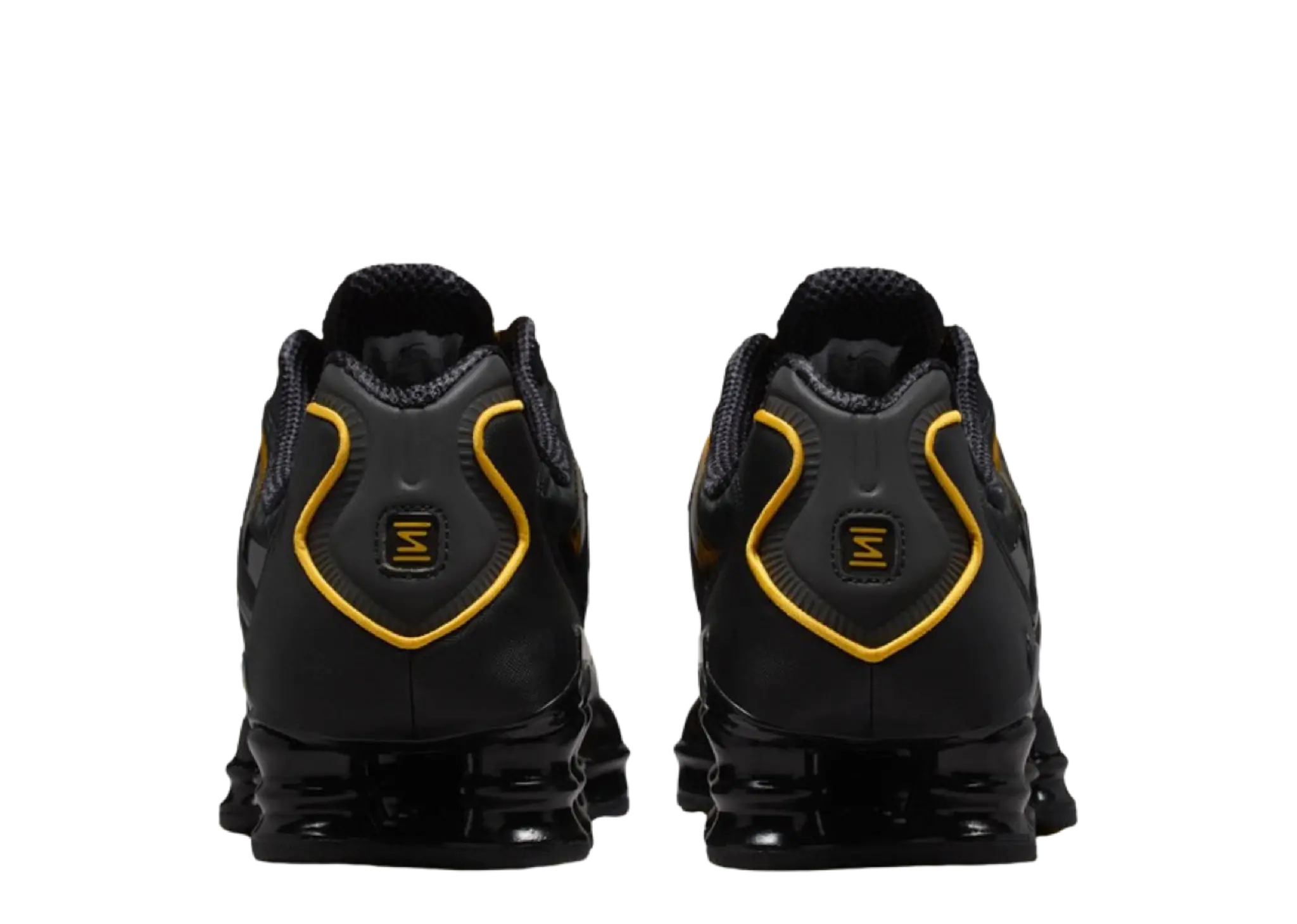 Nike Shox TL Black University Gold - photo 3