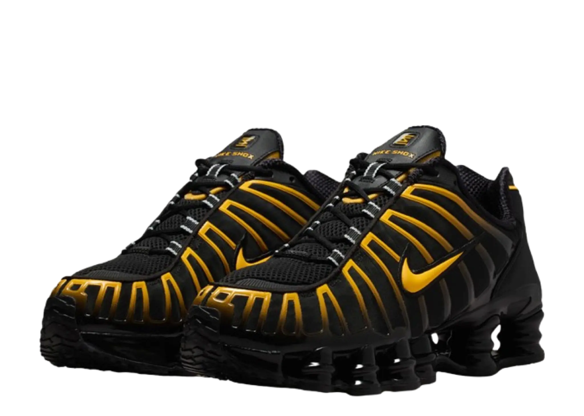 Nike Shox TL Black University Gold - photo 2