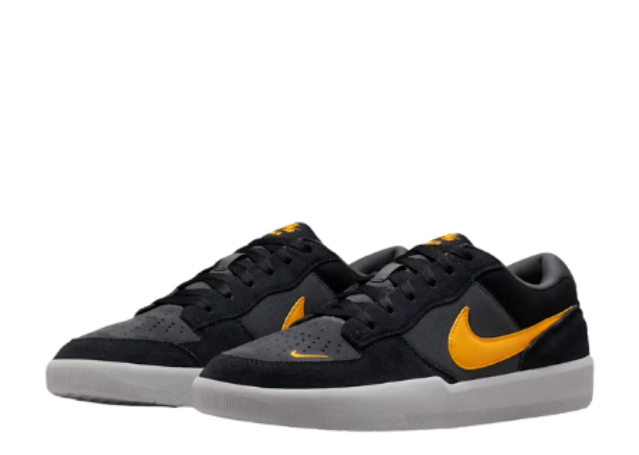 Nike SB Force 58 Black Anthracite University Gold - photo 2