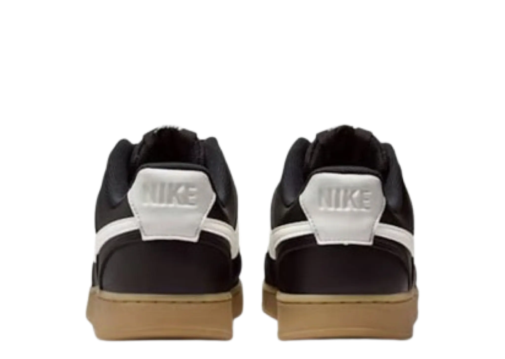Nike Court Vision Low Black White Gum Lt Brown - photo 2