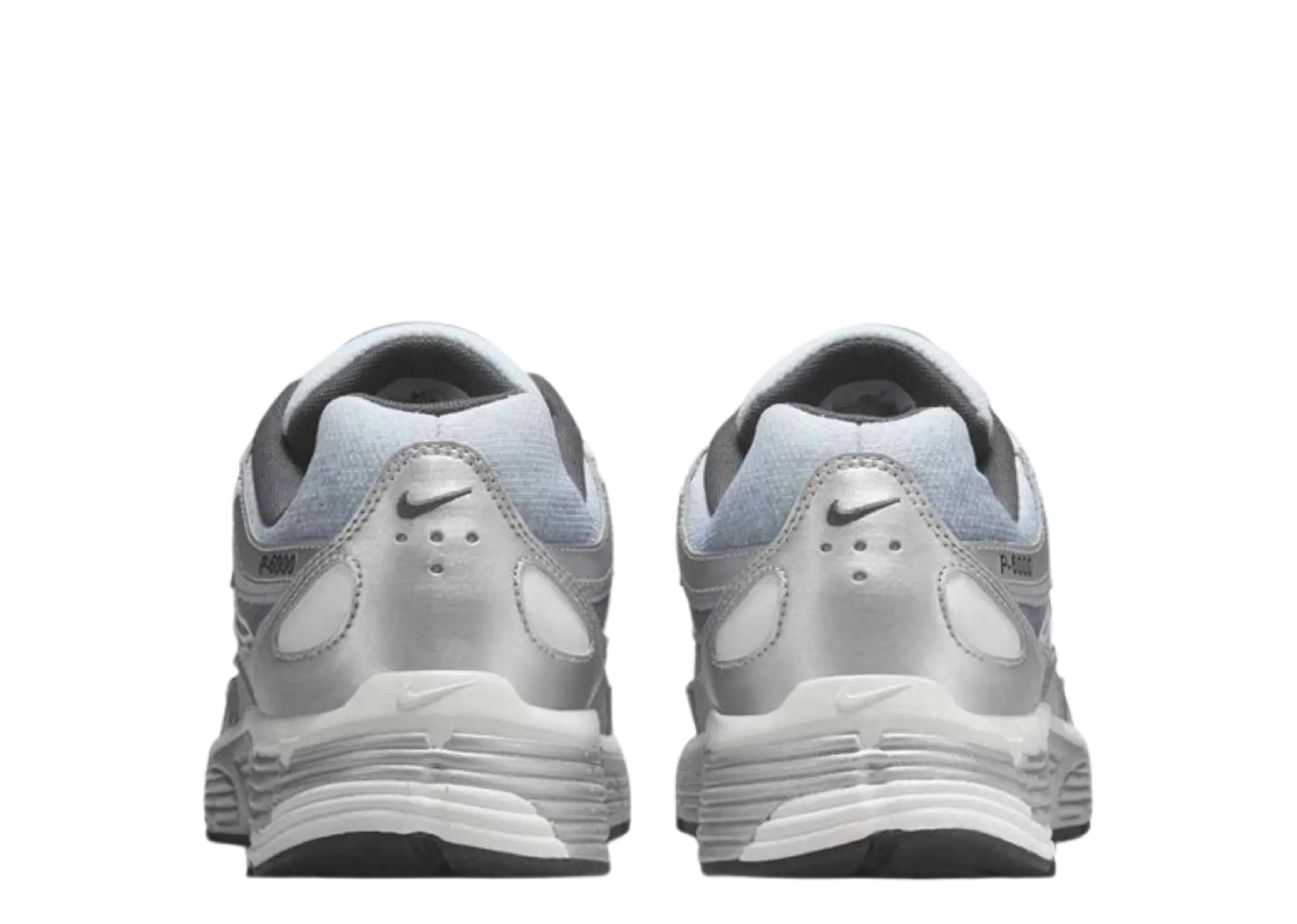 Nike P-6000 Metallic Silver Summit White Wolf Grey - photo 3