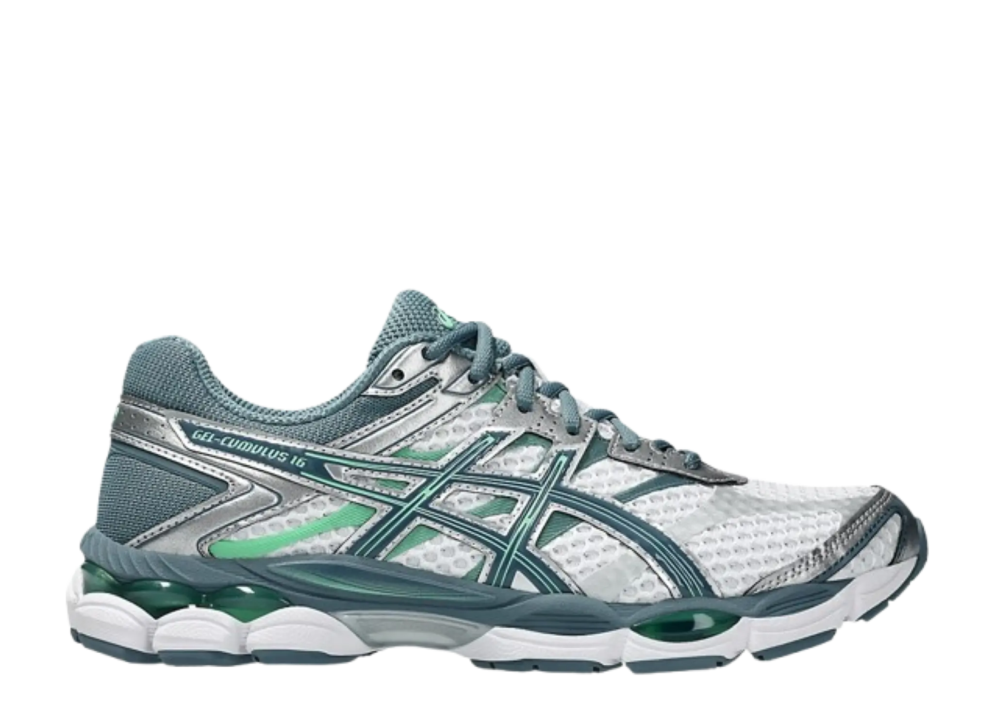 ASICS Gel-Cumulus 16 White Ironclad