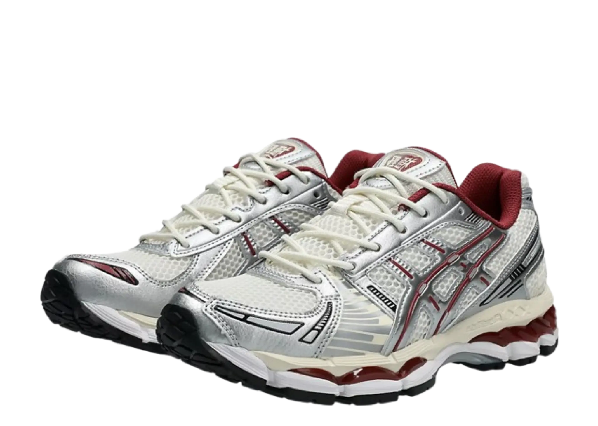ASICS Gel-Kayano 12.1 Silver Burgundy - photo 2