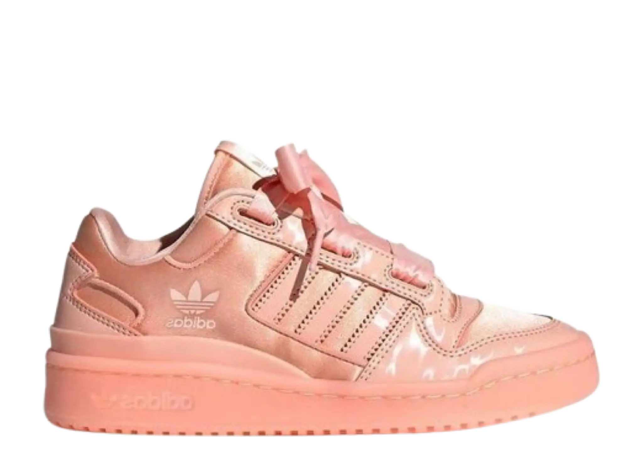 Adidas Forum Satin Low Glow Pink (Grade School)