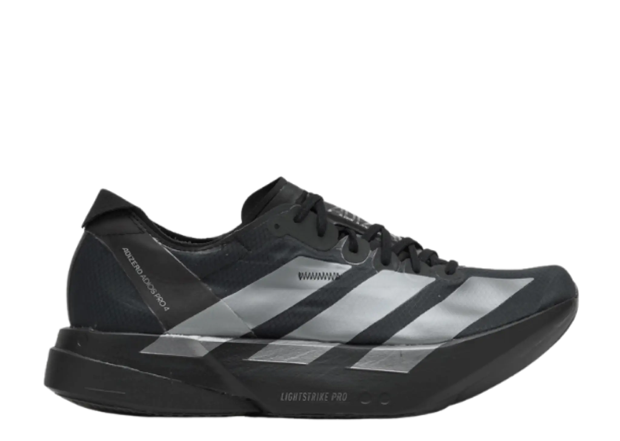Adidas Adizero Adios Pro 4 Core Black Iron Metallic Carbon